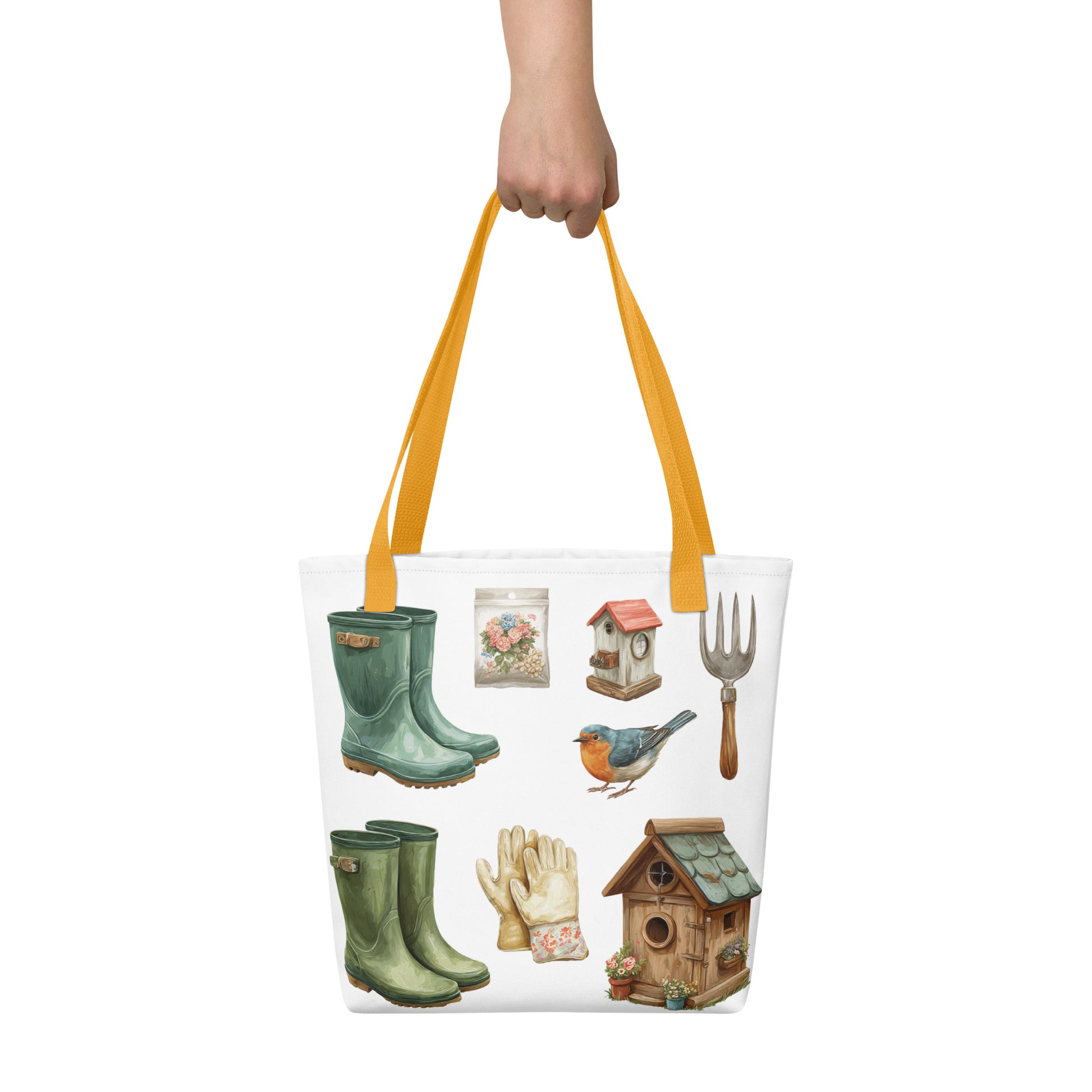 Tote Bag Shopping "AU JARDIN" - French Bazar - 4419309_4533