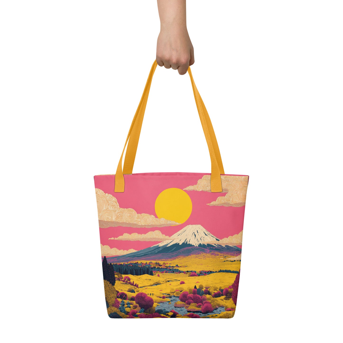 Tote Bag Shopping "FUJI" - French Bazar - 9434665_4533