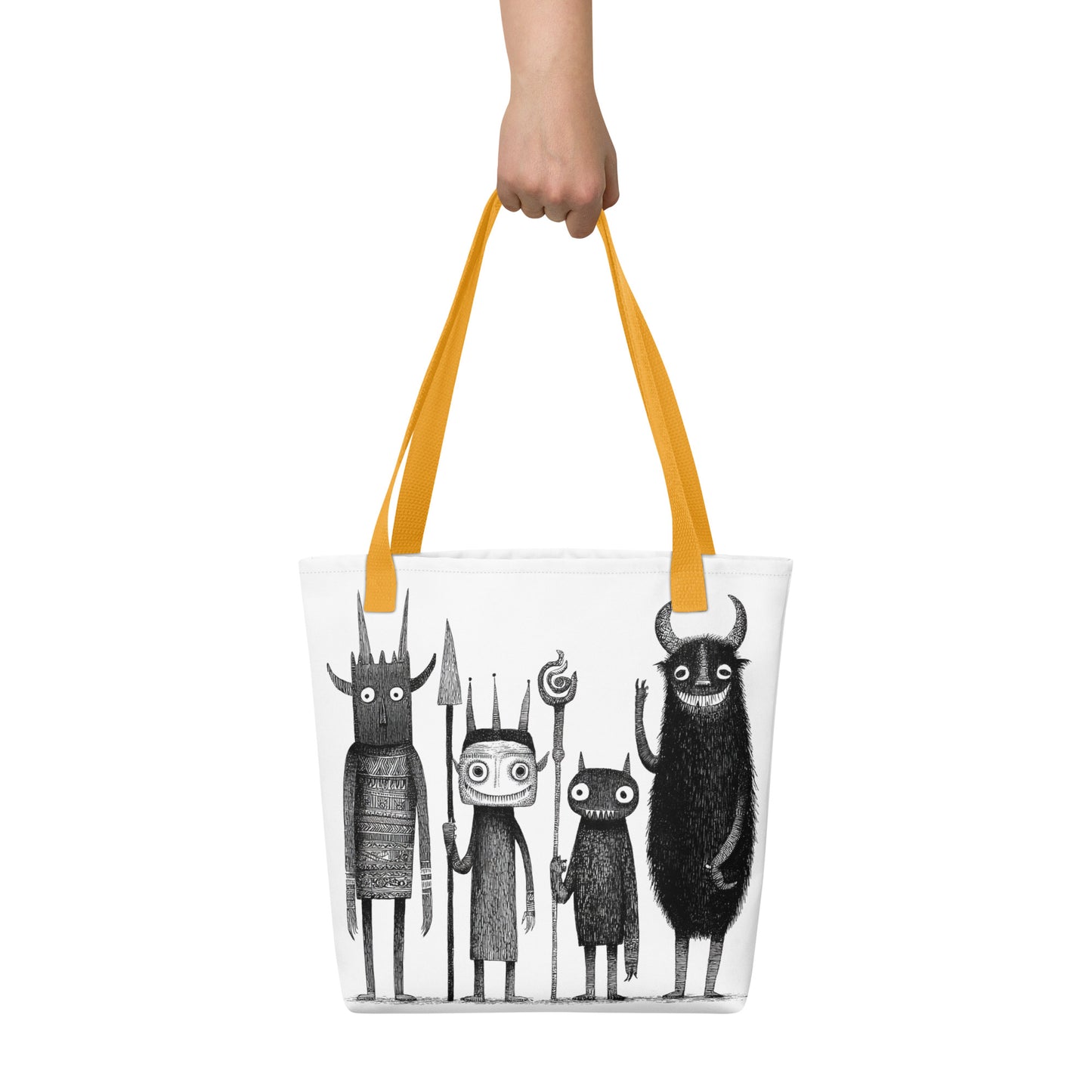 Tote Bag Shopping "ART BRUT" - French Bazar - 9772584_4533