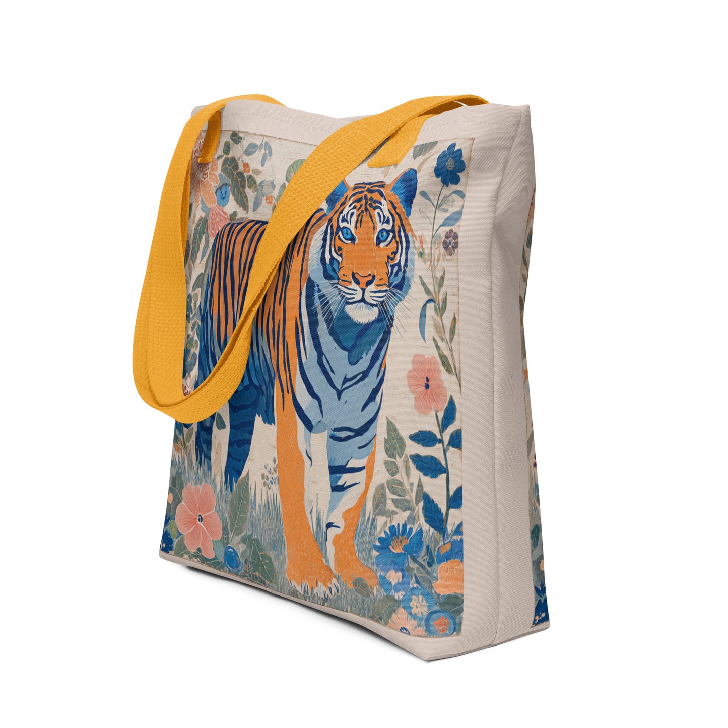 Tote Bag Shopping "BLUE TIGER" - French Bazar - 6999406_8905