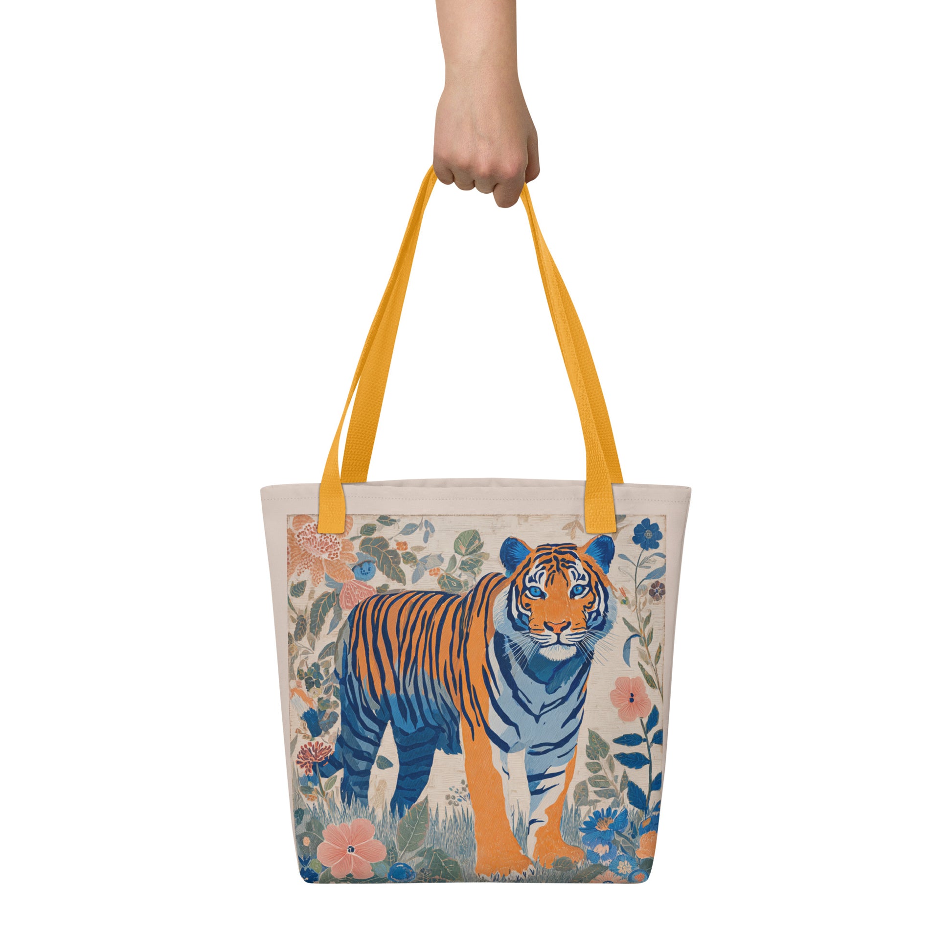 Tote Bag Shopping "BLUE TIGER" - French Bazar - 6999406_4533
