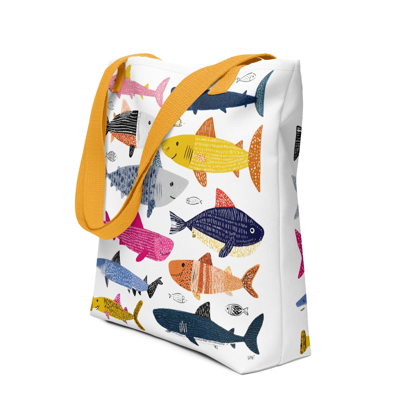 Tote Bag Shopping "SHARKS" - French Bazar - 7782628_8905