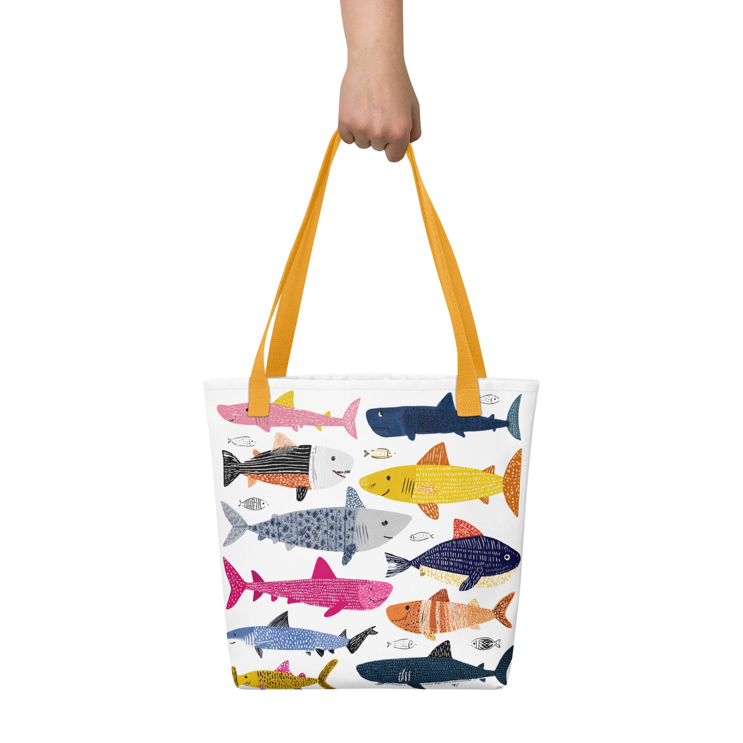 Tote Bag Shopping "SHARKS" - French Bazar - 7782628_4533