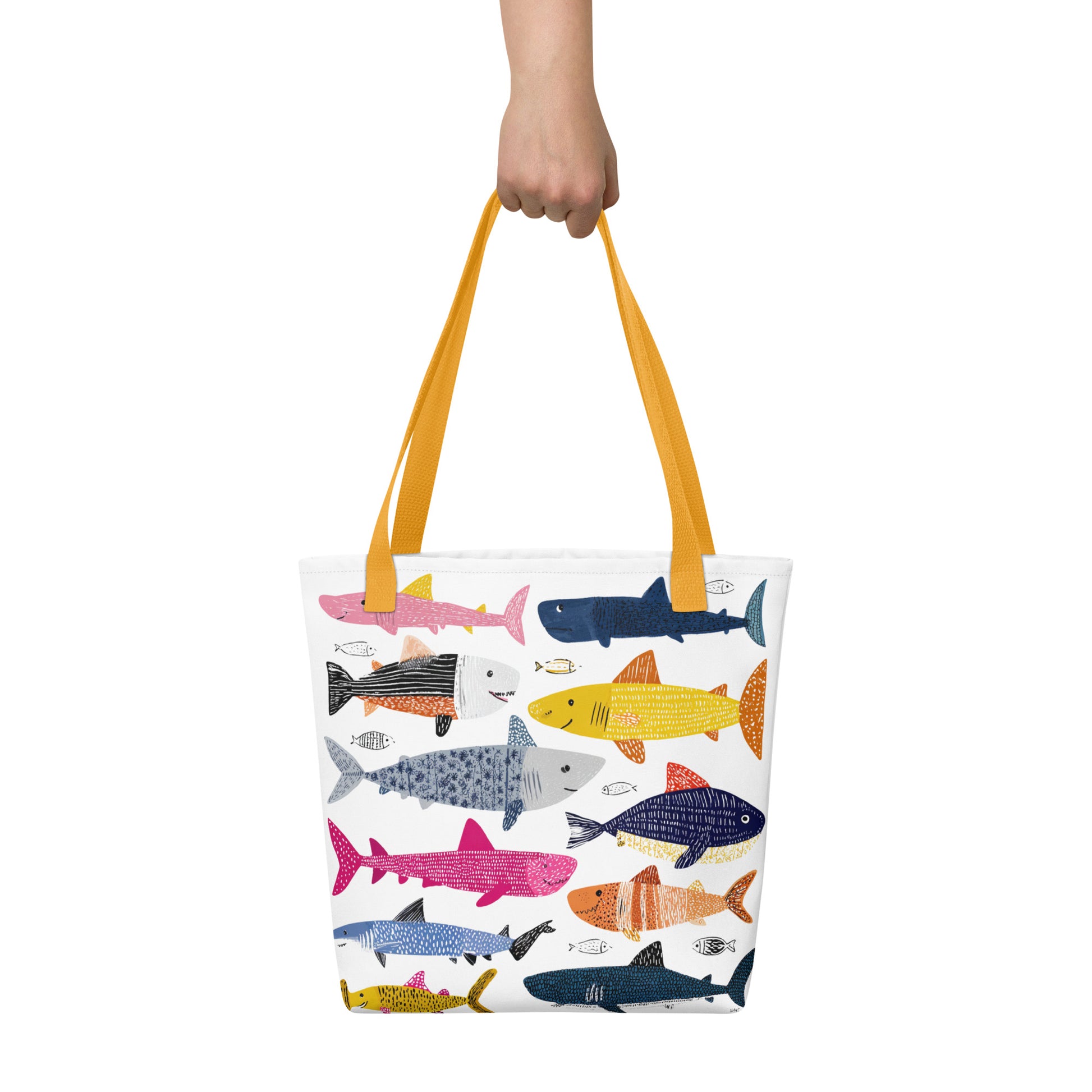 Tote Bag Shopping "SHARKS" - French Bazar - 7782628_4533