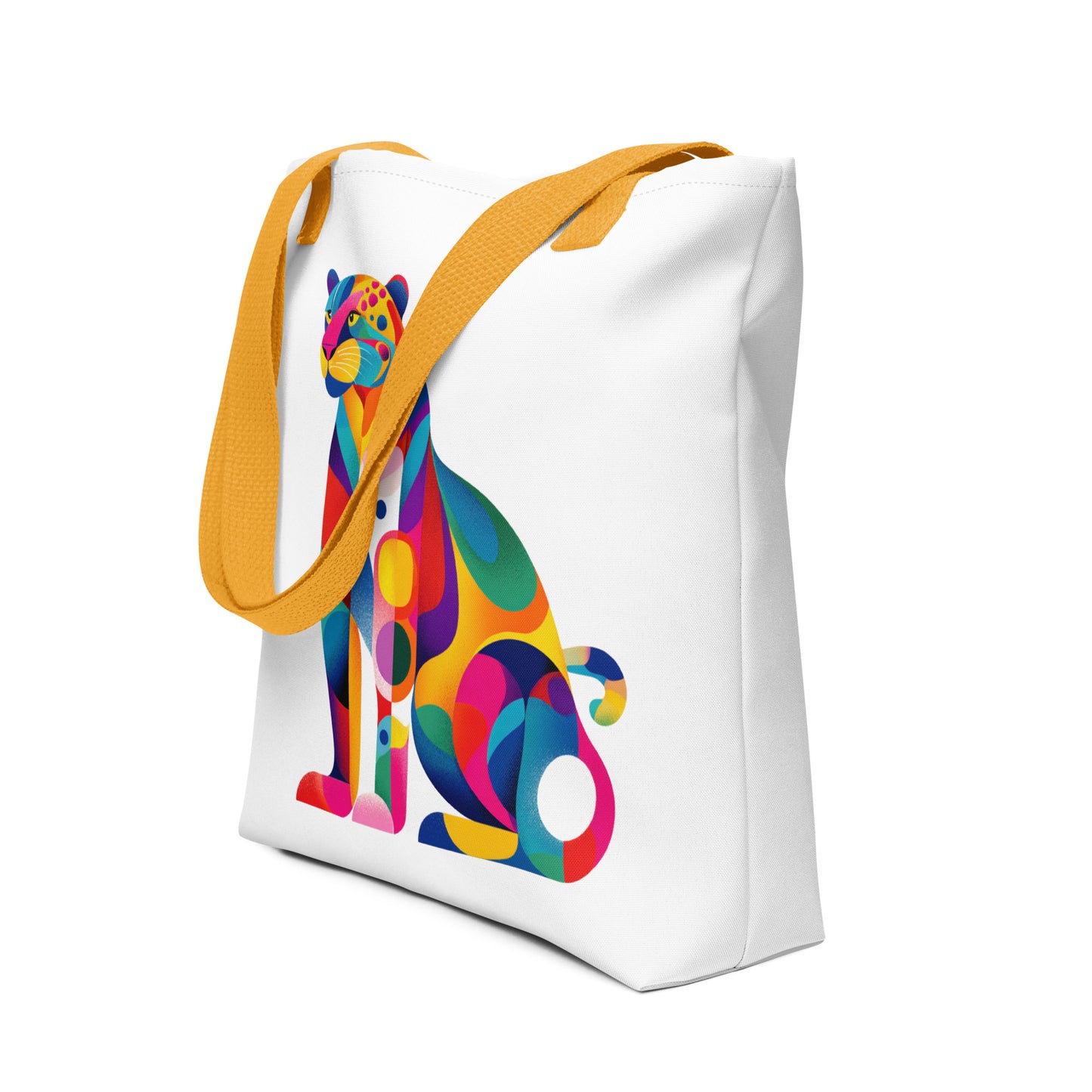 Tote Bag Shopping "COLORFUL JAGUAR" - French Bazar - 2788349_8905