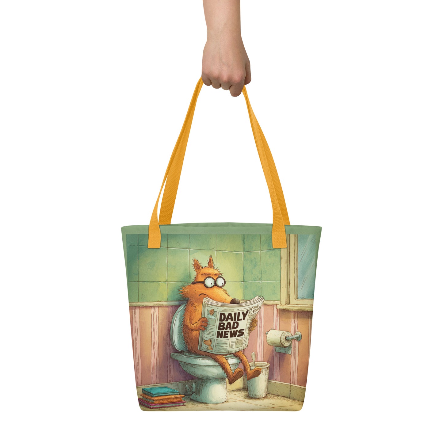 Tote Bag Shopping "DAILY BAD NEWS" - French Bazar - 6295148_4533