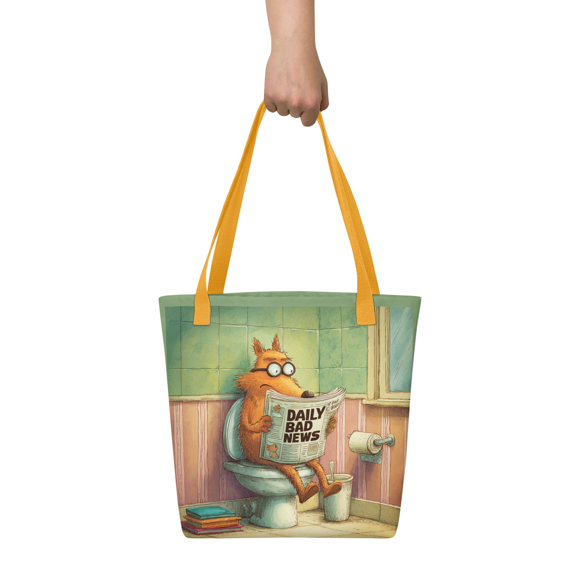 Tote Bag Shopping "DAILY BAD NEWS" - French Bazar - 6295148_4533