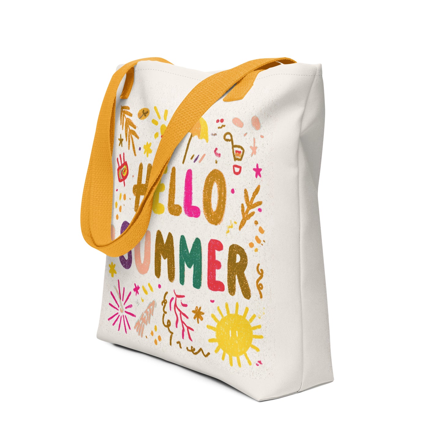Tote Bag Shopping "HELLO SUMMER" - French Bazar - 8964015_8905
