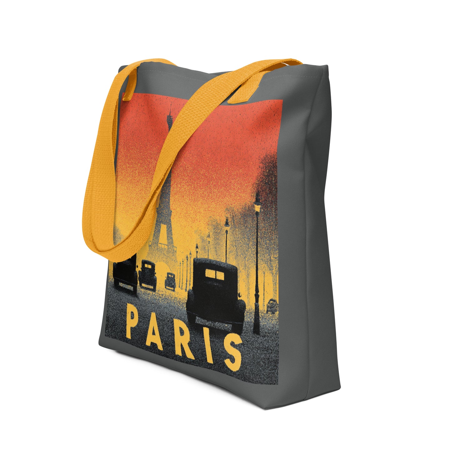 Tote Bag Shopping "PARIS RETRO STREET" - French Bazar - 3909045_8905