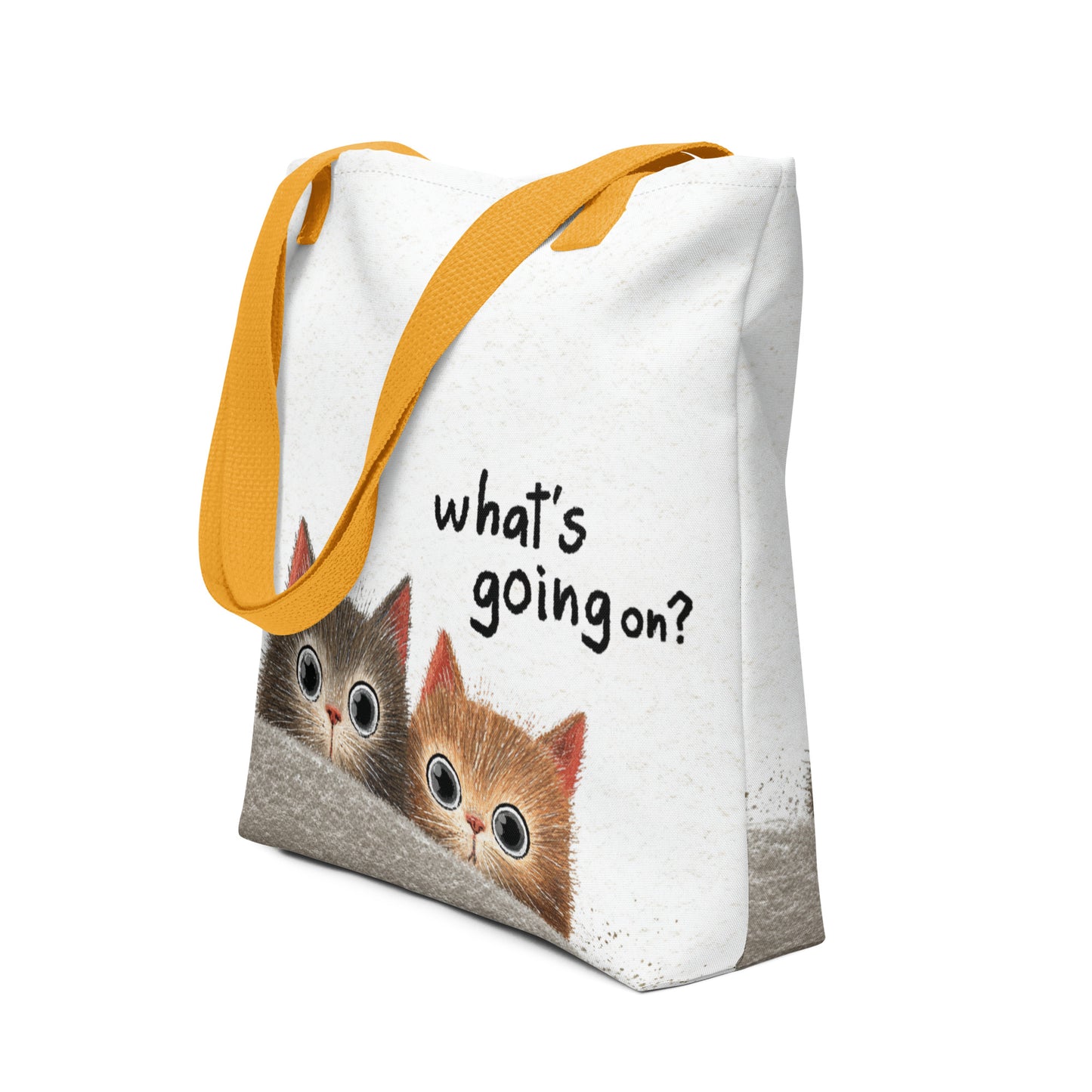 Tote Bag Shopping "WHAT'S GOING ON?" - French Bazar - 5158778_8905