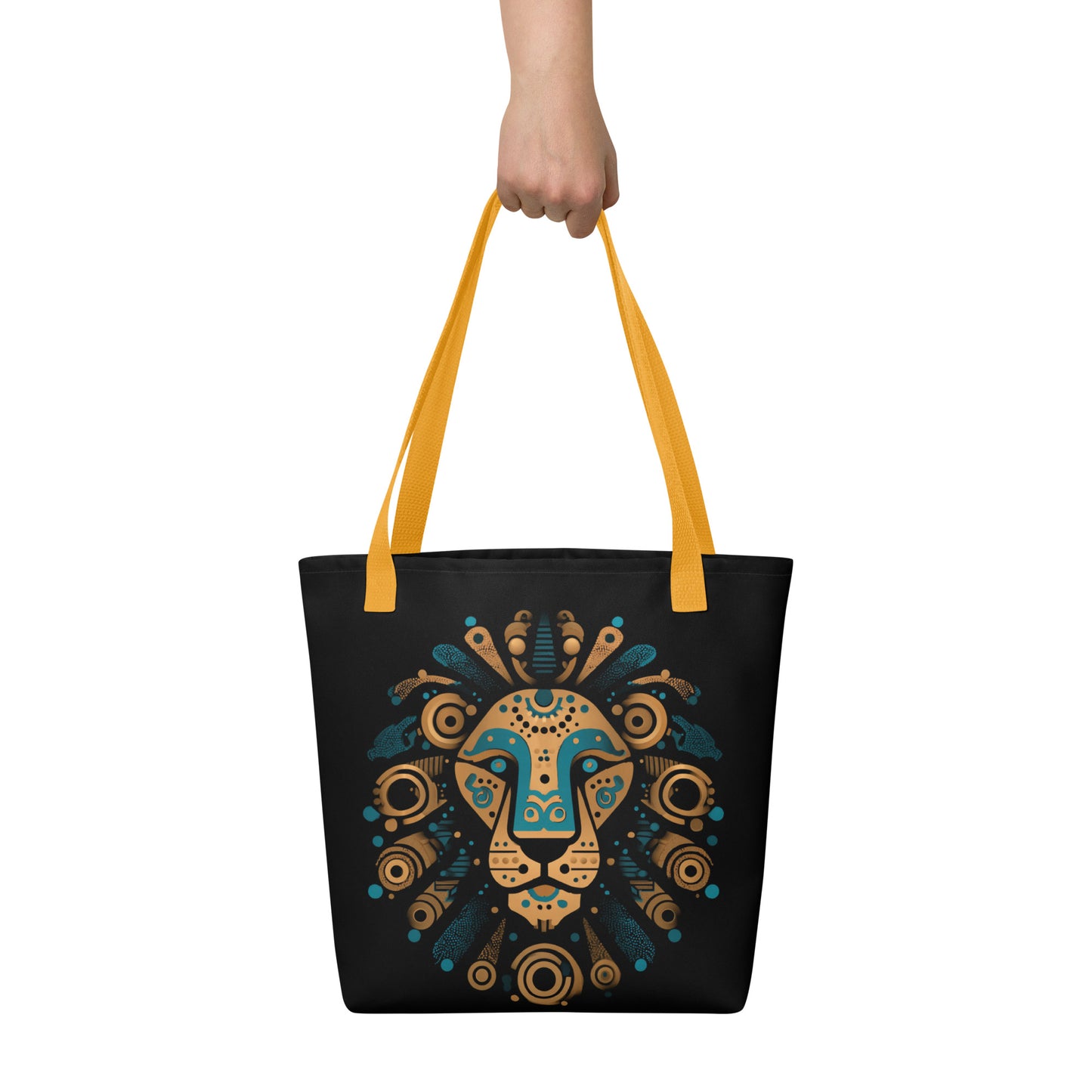 Tote Bag Shopping "GOLDEN LION" - French Bazar - 2269805_4533
