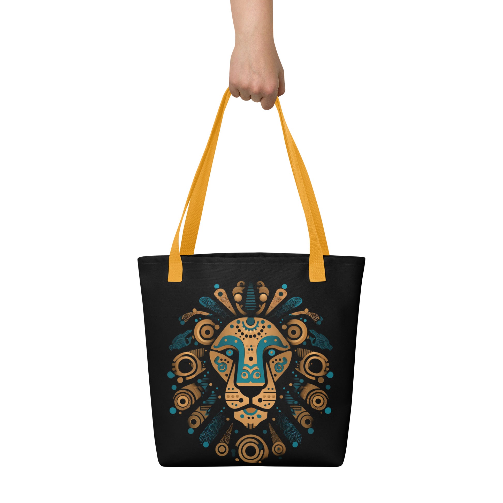 Tote Bag Shopping "GOLDEN LION" - French Bazar - 2269805_4533