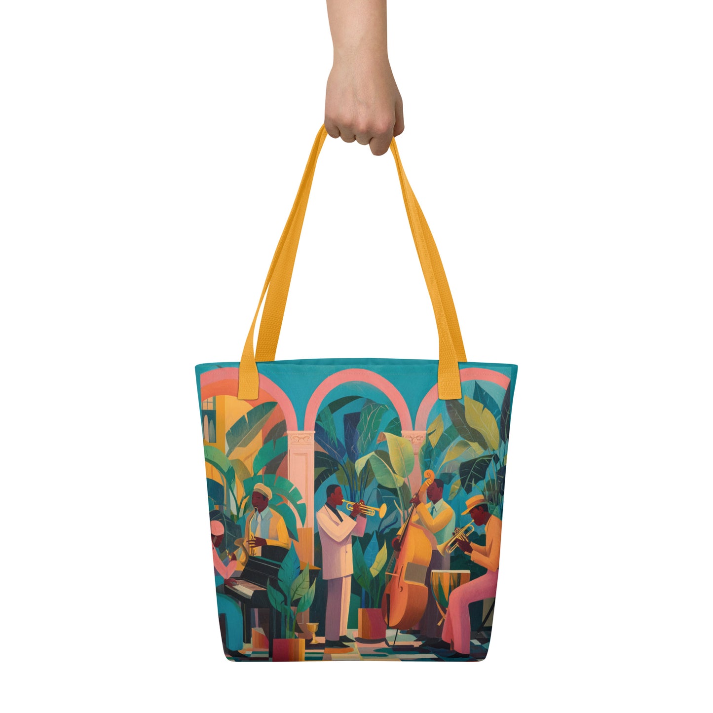 Tote Bag Shopping "JAZZ ORCHESTRA" - French Bazar - 6251578_4533