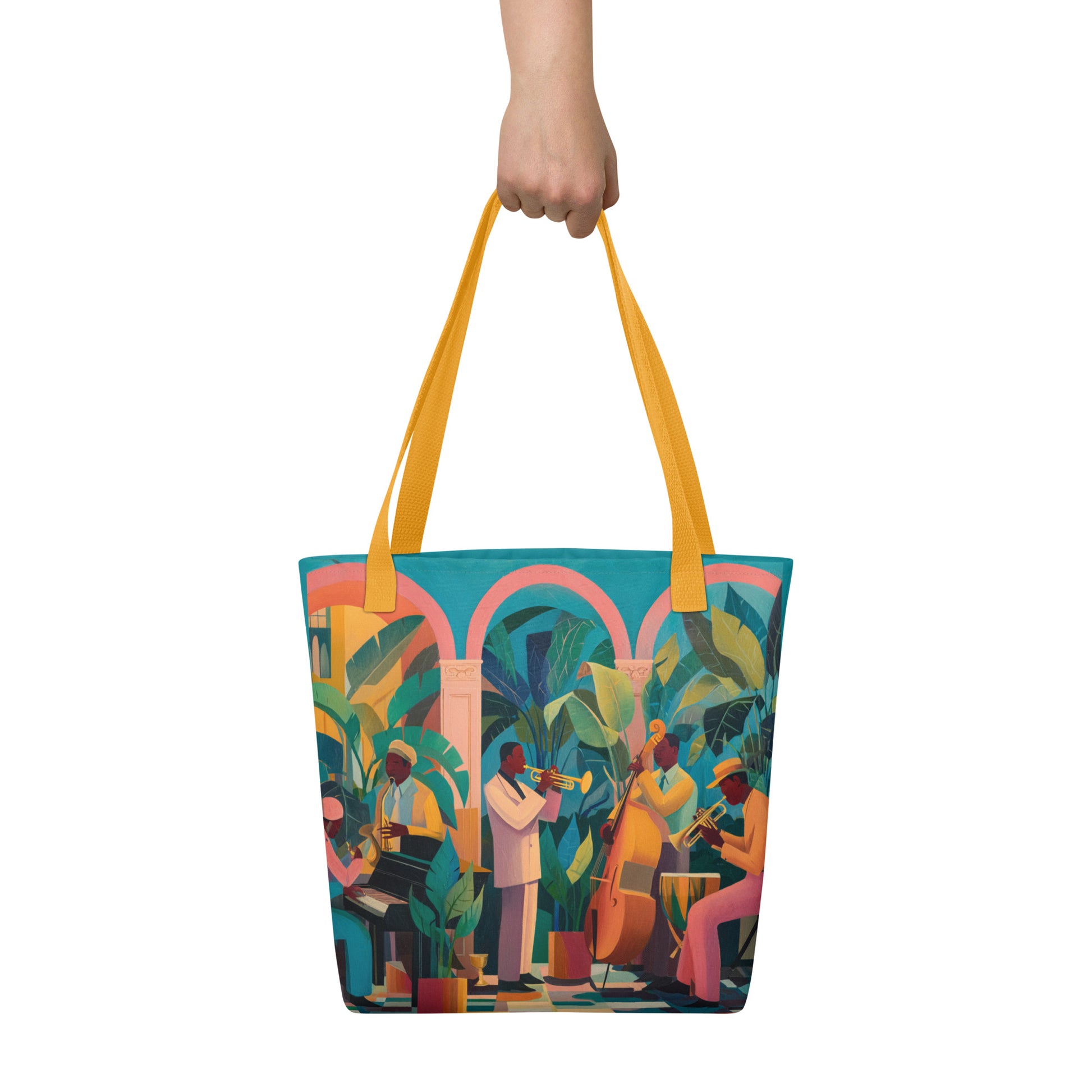 Tote Bag Shopping "JAZZ ORCHESTRA" - French Bazar - 6251578_4533