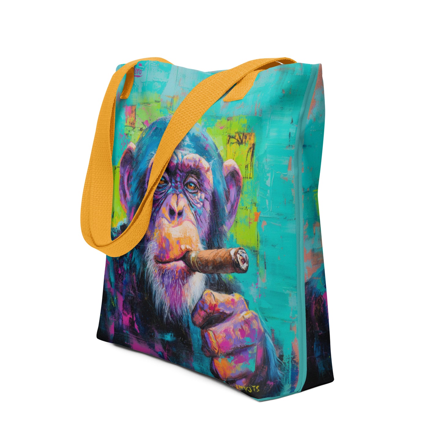 Tote Bag Shopping "SMOKING MONKEY" - French Bazar - 8892600_4533