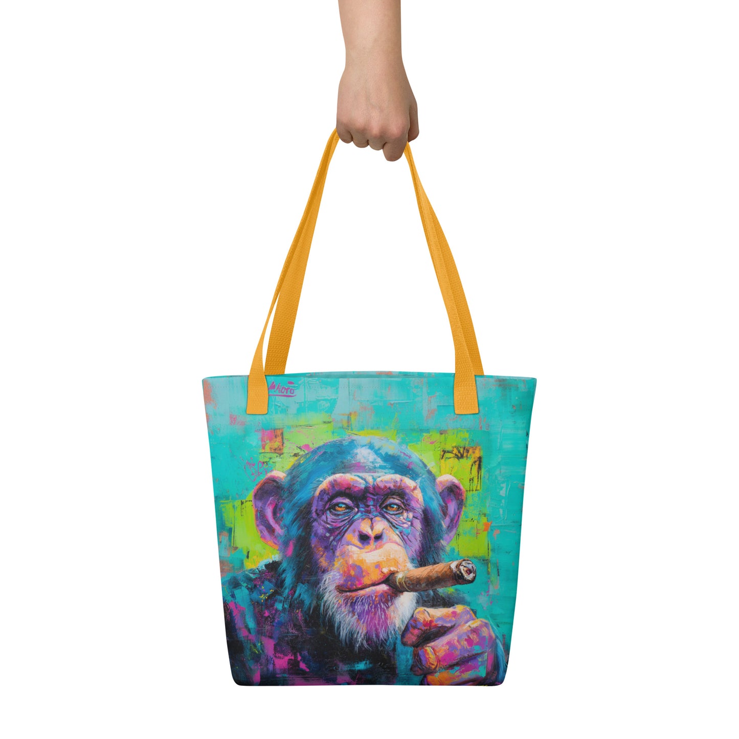 Tote Bag Shopping "SMOKING MONKEY" - French Bazar - 8892600_4533