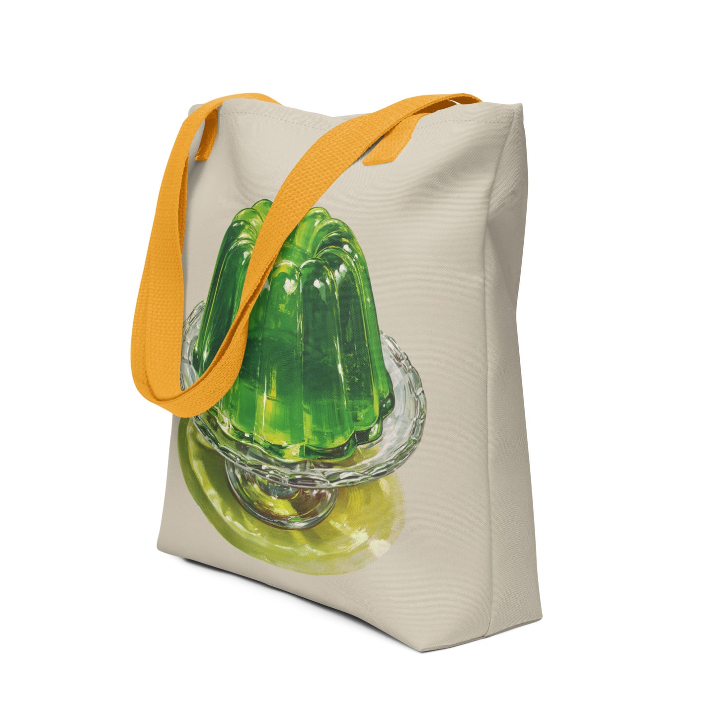 Tote Bag Shopping "GREEN JELLY CAKE"