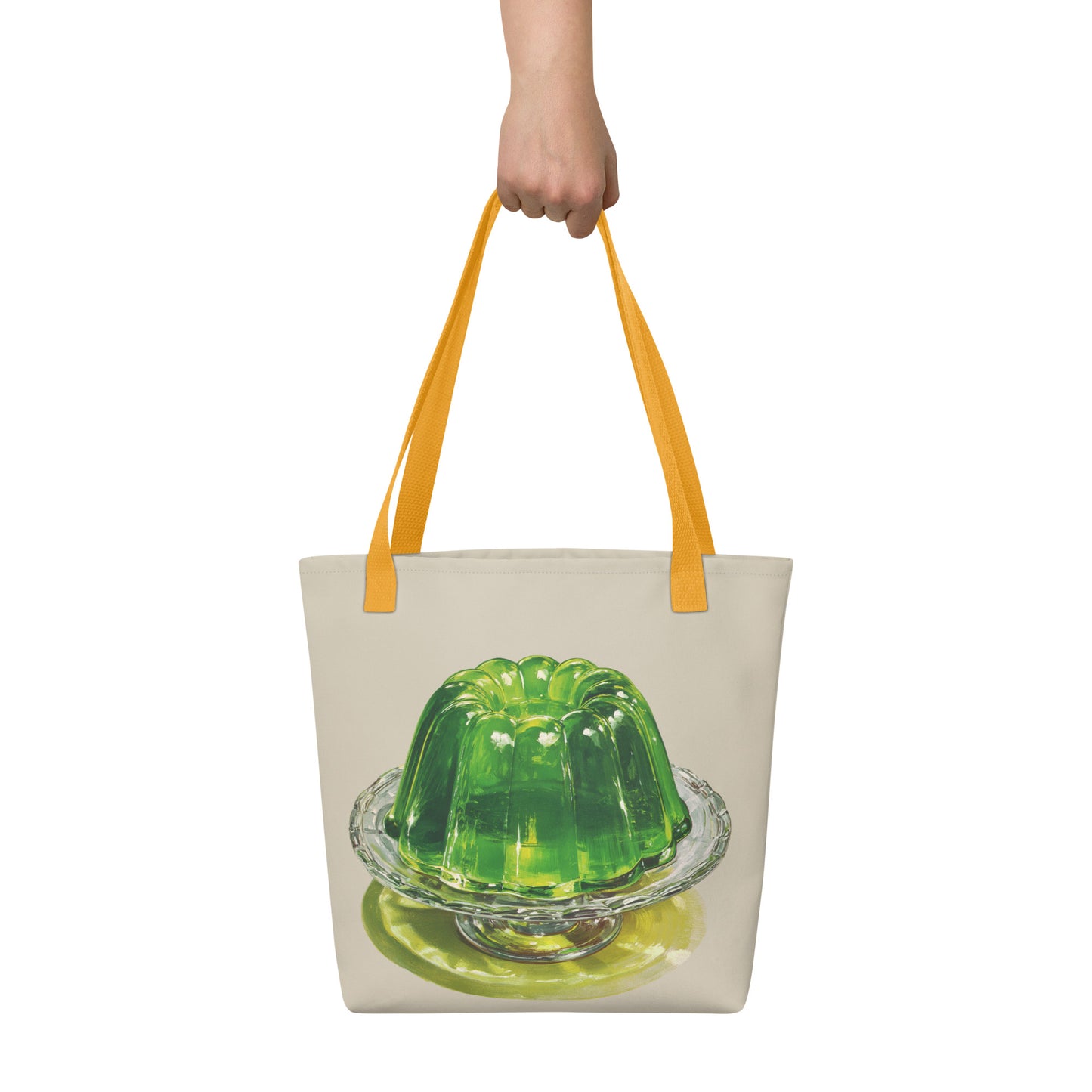 Tote Bag Shopping "GREEN JELLY CAKE"