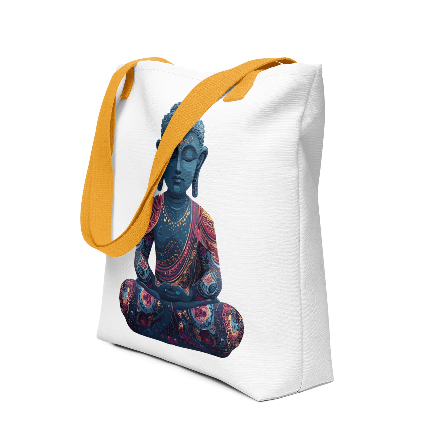 Tote Bag Shopping "BUDDHA BLEU"