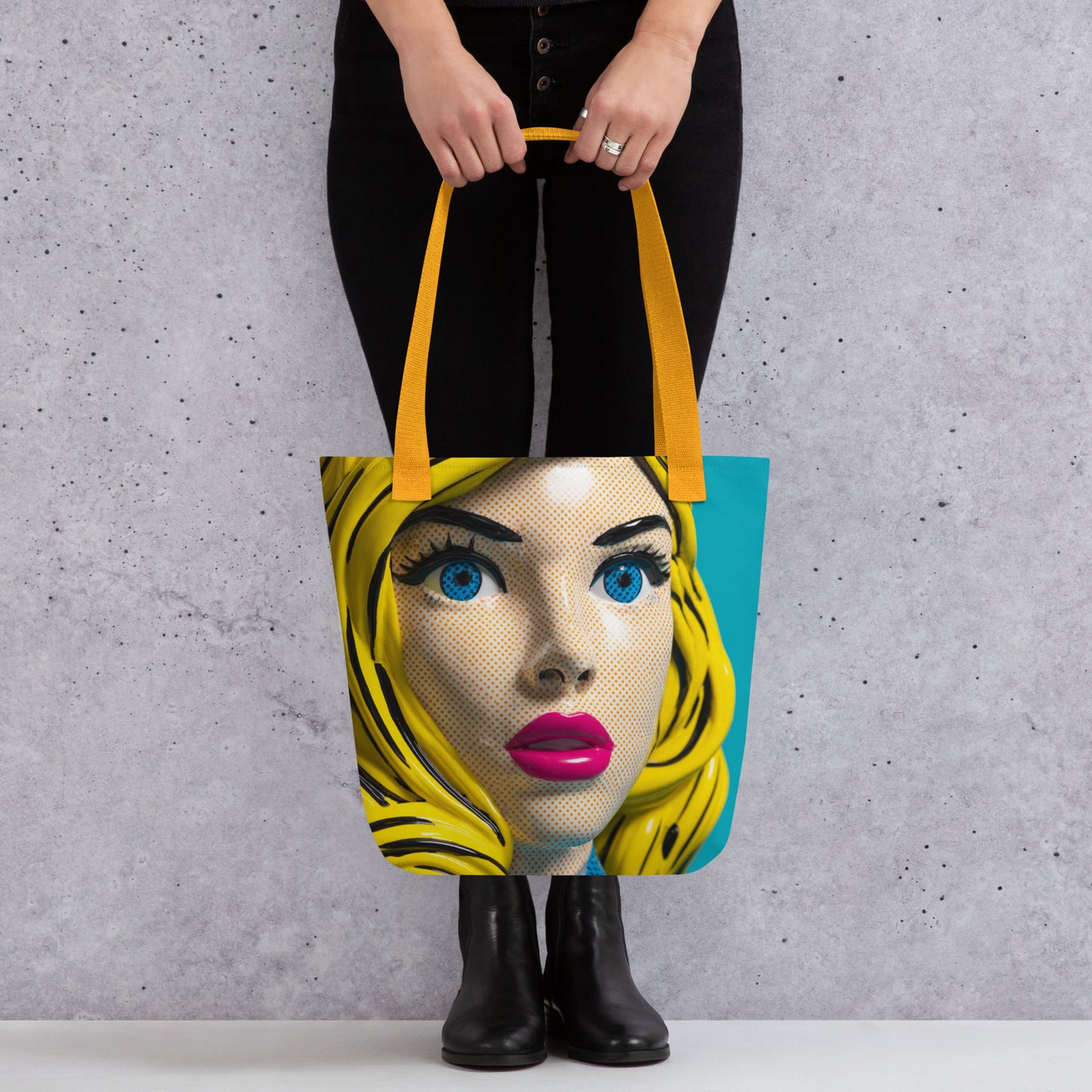 Tote Bag Shopping "POP GIRL" - French Bazar - 8595025_4533