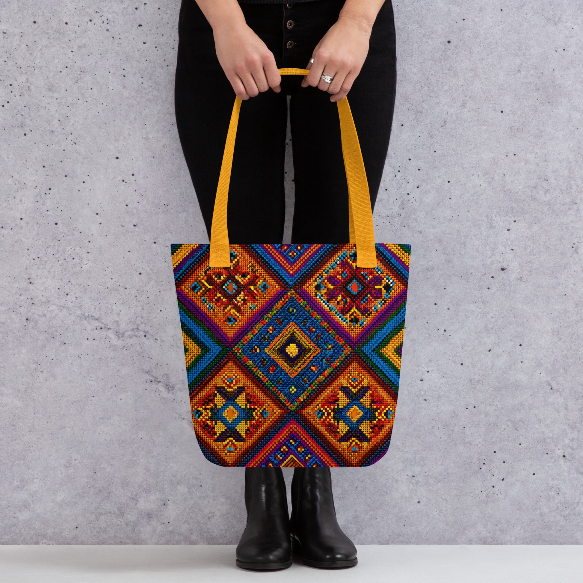 Tote Bag Shopping "MOSAÏQUE AFRICAINE" - French Bazar - 9654869_4533