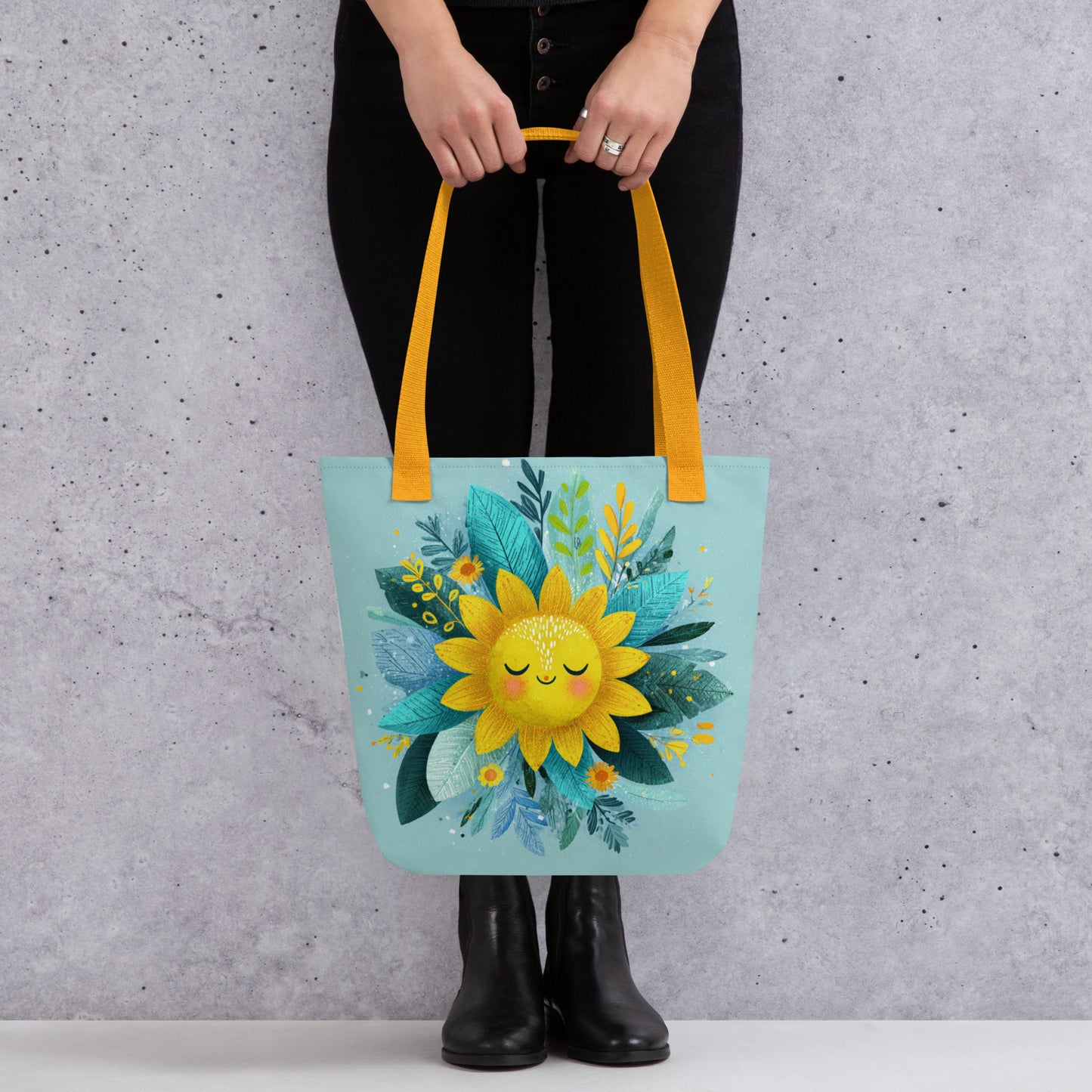Tote Bag Shopping "SUN FLOWER" - French Bazar - 6731091_4533