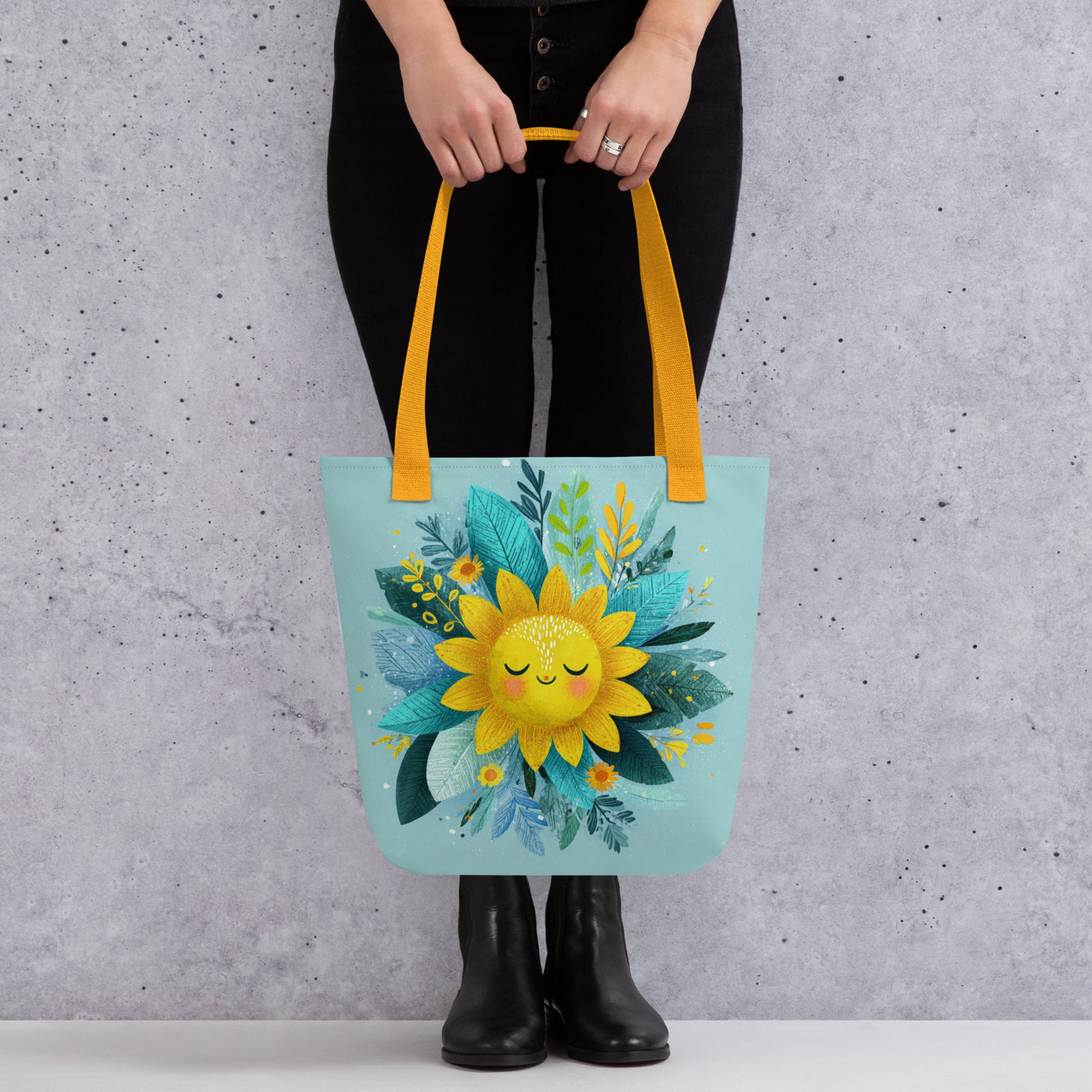 Tote Bag Shopping "SUN FLOWER" - French Bazar - 6731091_4533