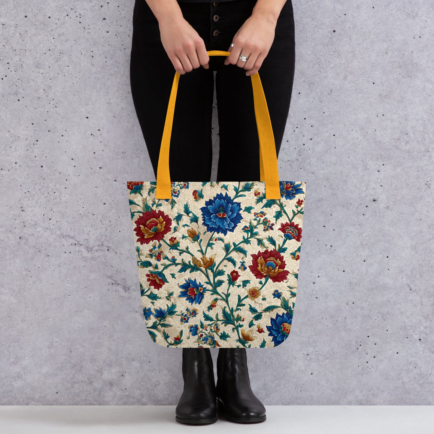 Tote Bag Shopping "COMPOSITION FLORALE" - French Bazar - 3725362_4533