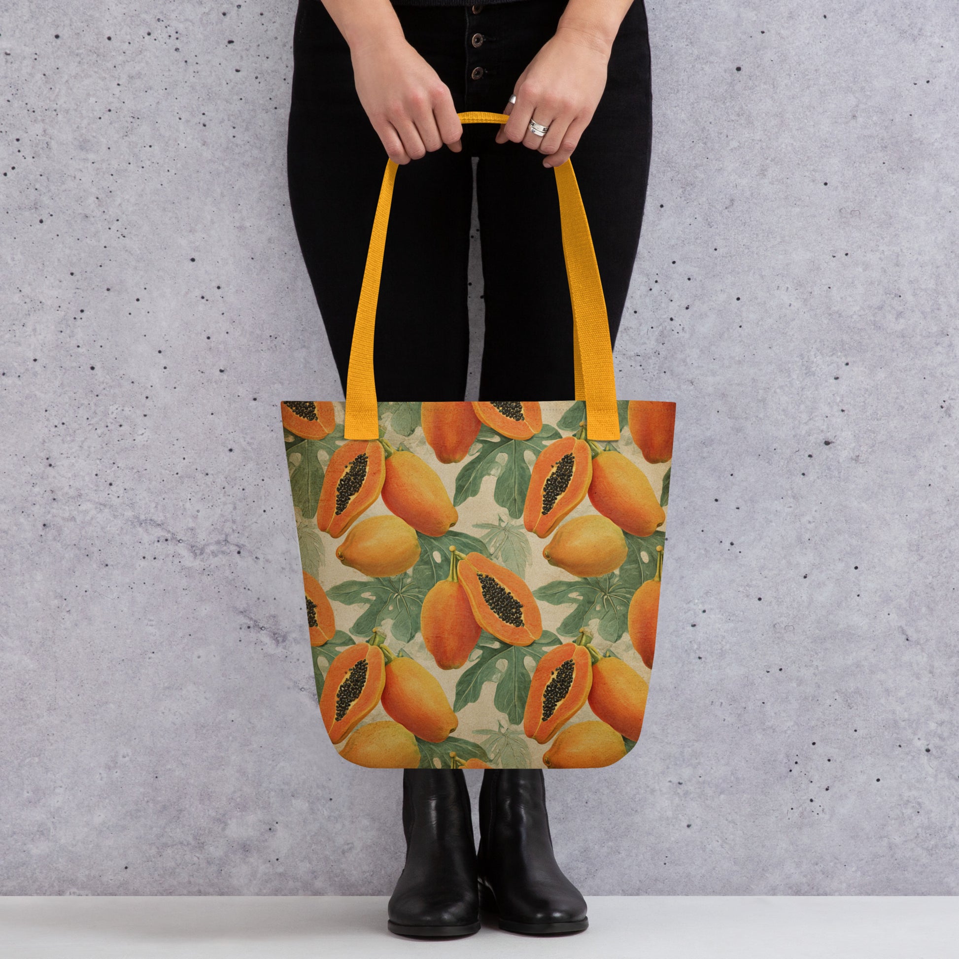 Tote Bag Shopping "PAPAYES" - French Bazar - 2727298_4533
