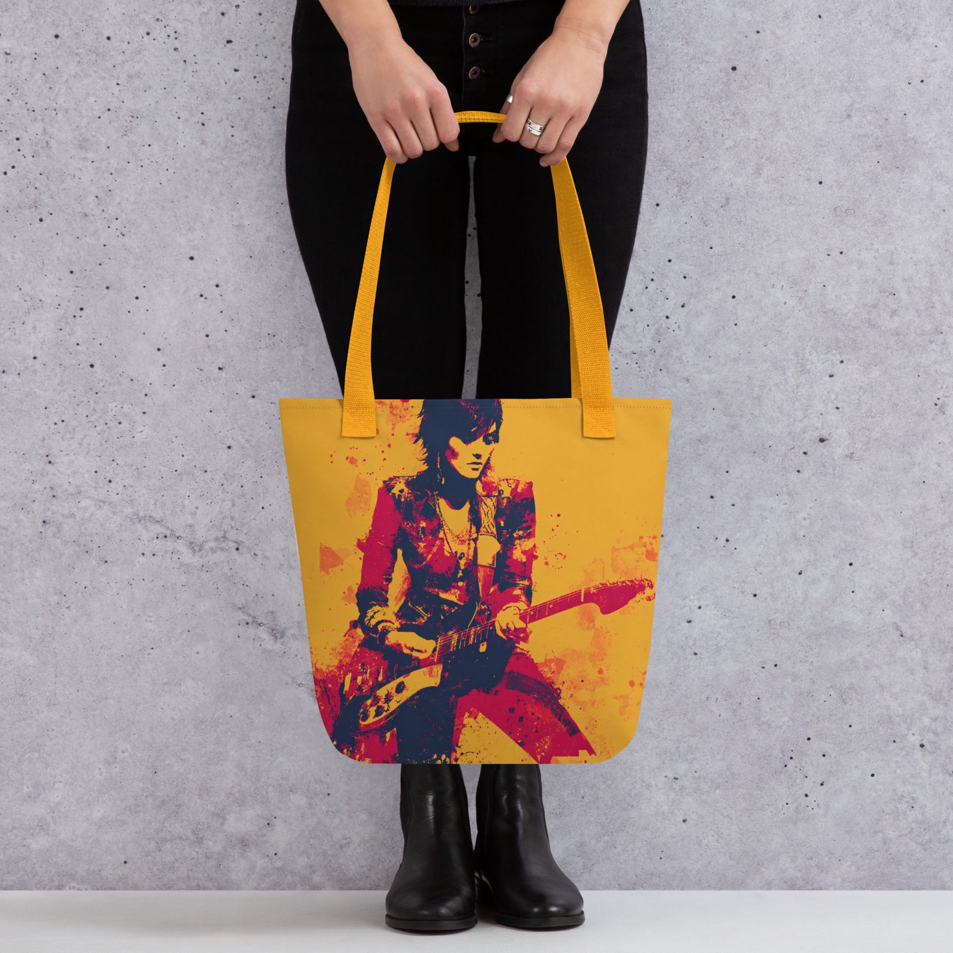 Tote Bag Shopping "ROCK GIRL" - French Bazar - 5322454_4533