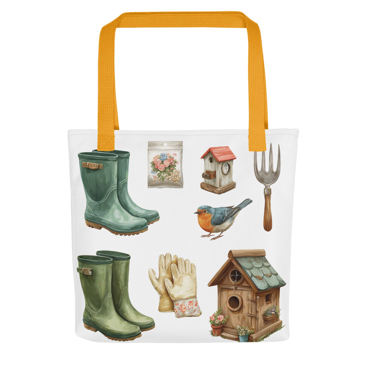 Tote Bag Shopping "AU JARDIN" - French Bazar - 4419309_4533