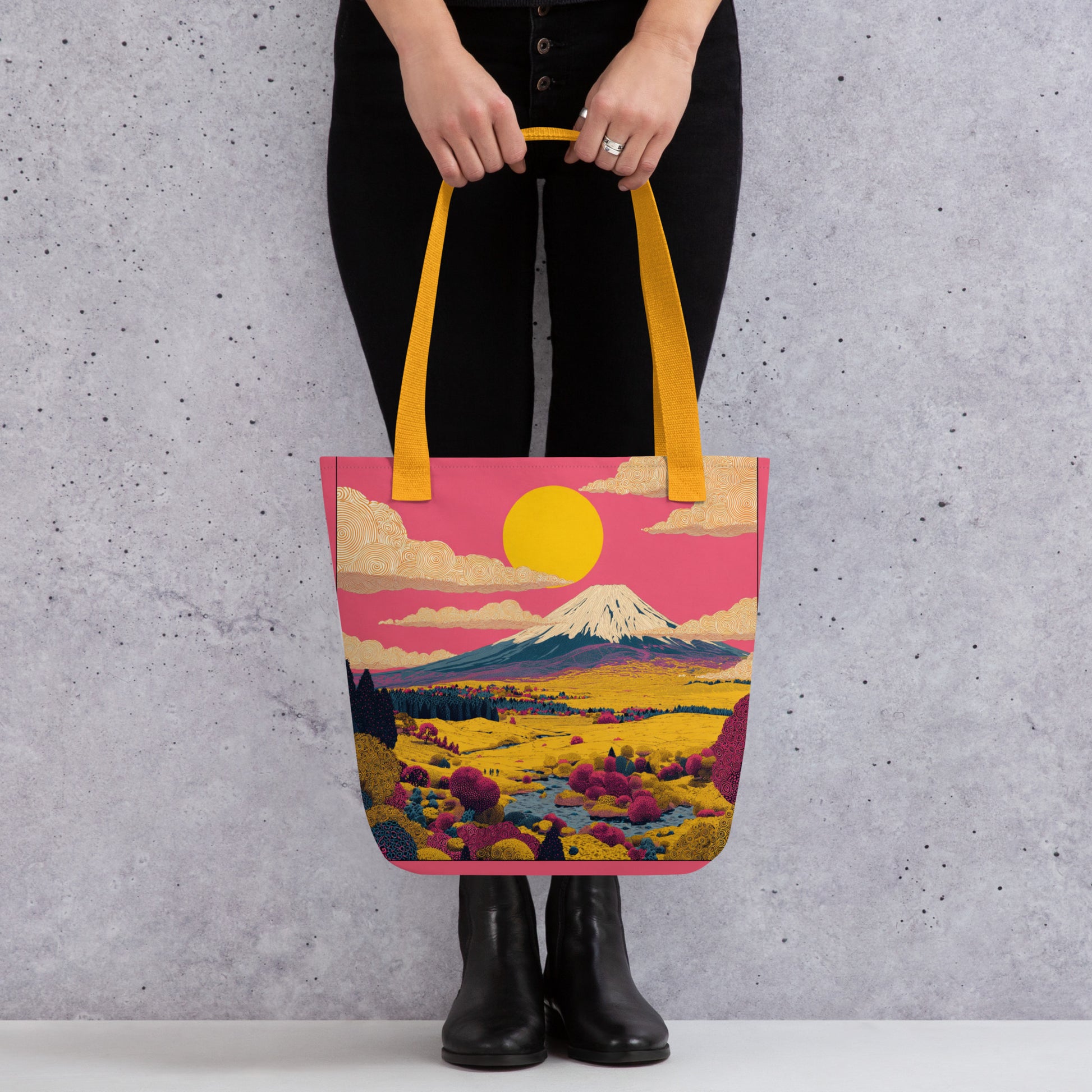 Tote Bag Shopping "FUJI" - French Bazar - 9434665_4533
