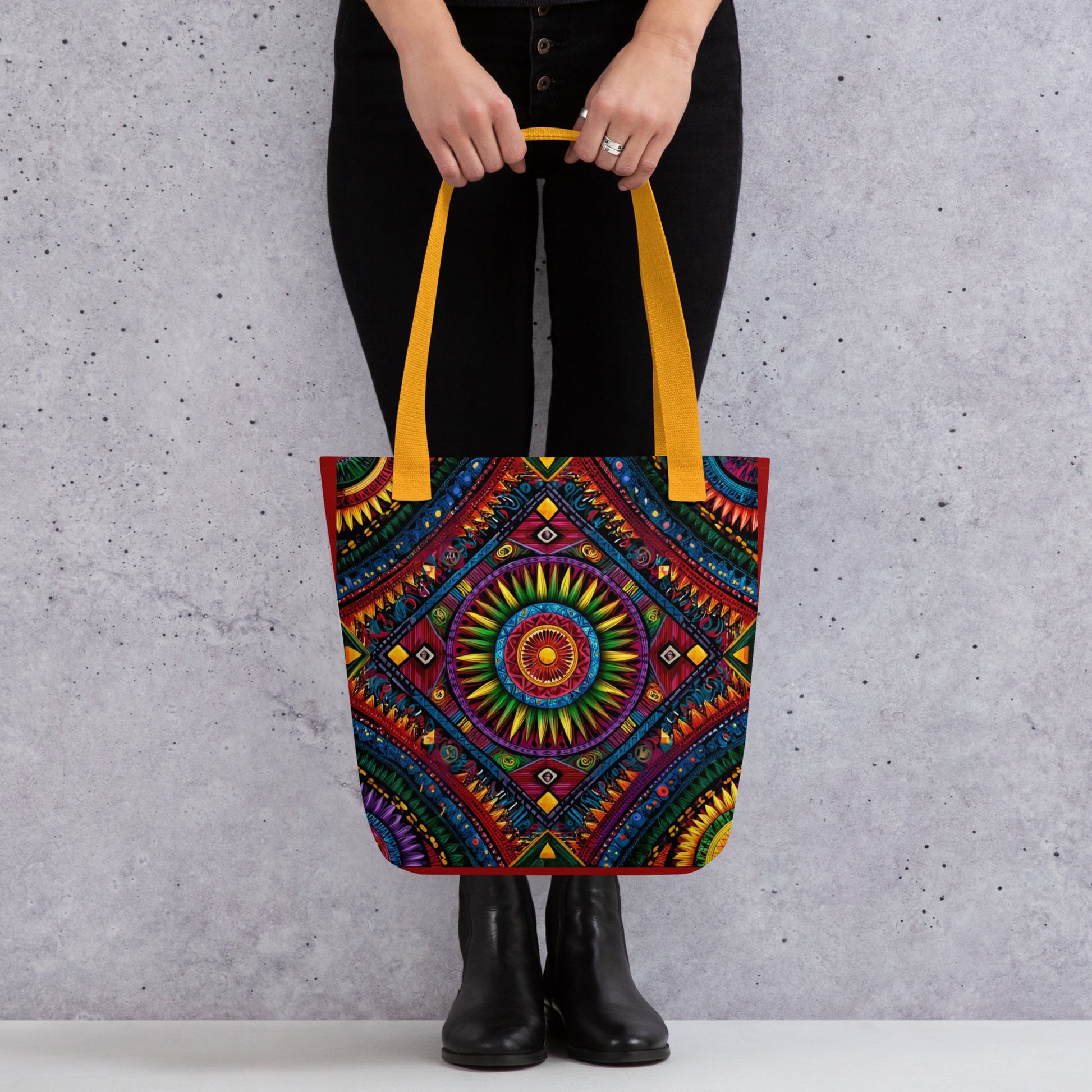 Tote Bag Shopping "AFRICAN WAX" - French Bazar - 1041420_4533