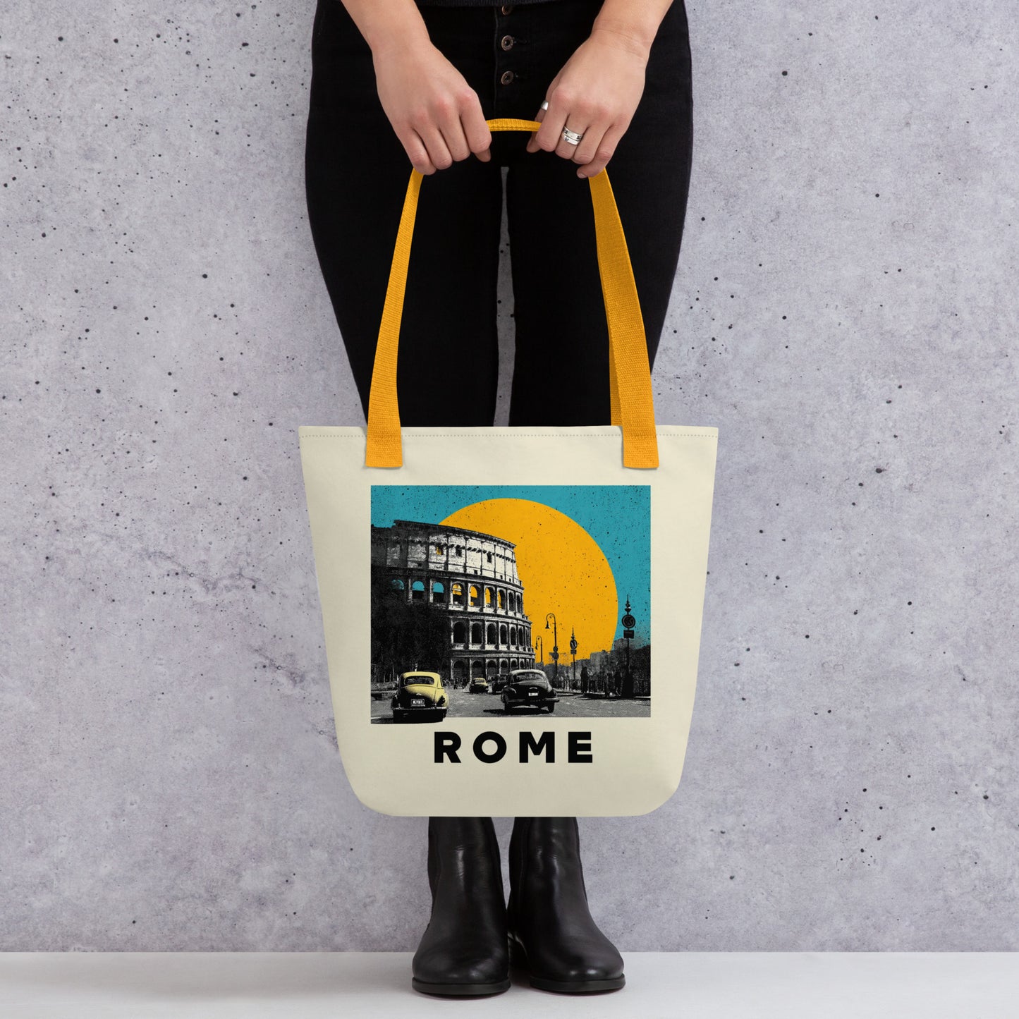 Tote Bag Shopping "ROME" - French Bazar - 3405121_4533