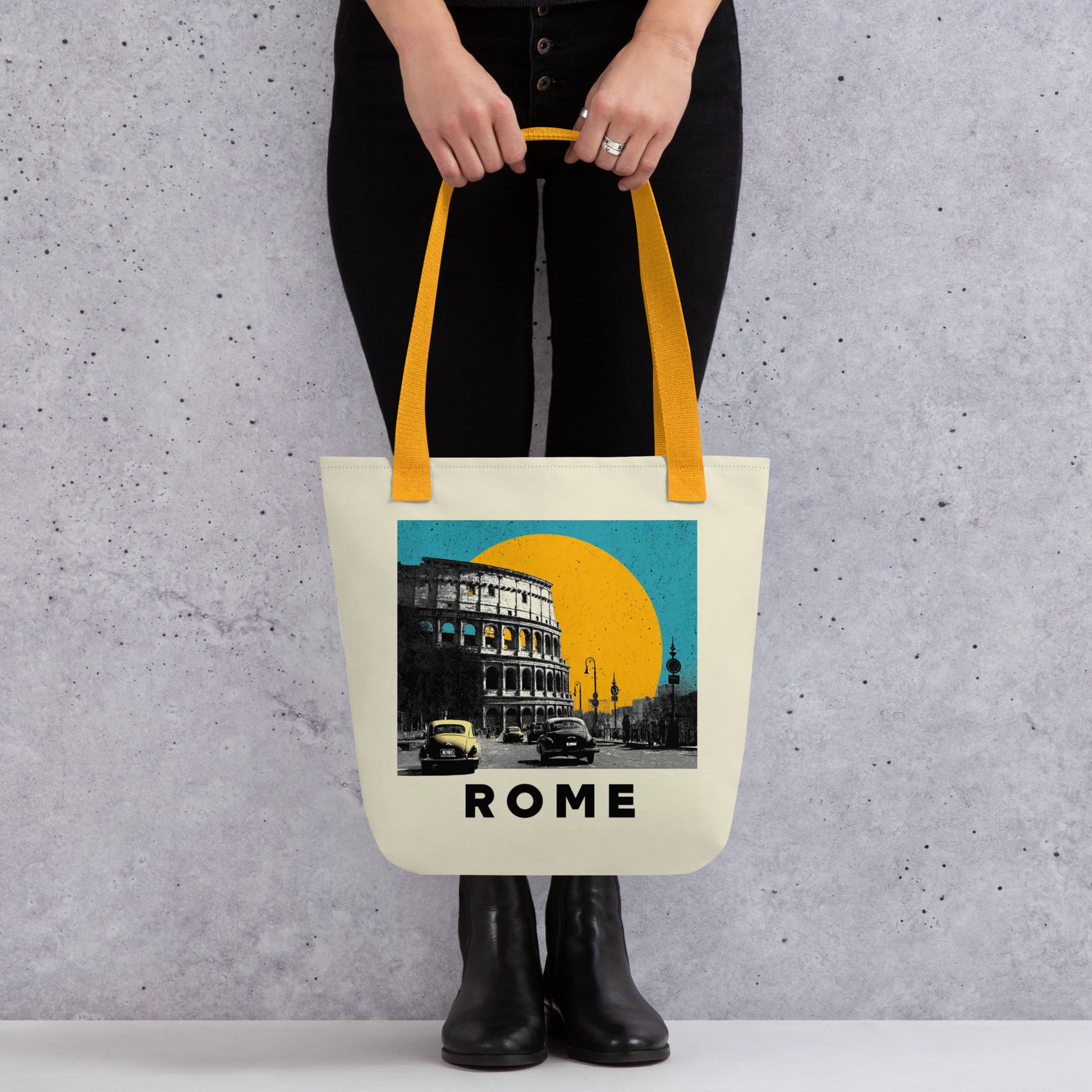 Tote Bag Shopping "ROME" - French Bazar - 3405121_4533