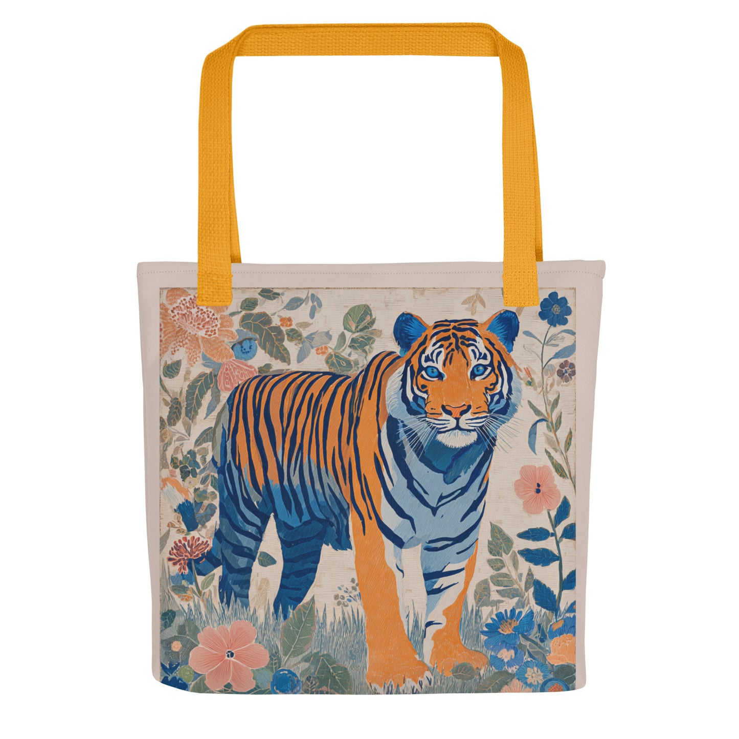 Tote Bag Shopping "BLUE TIGER" - French Bazar - 6999406_4533
