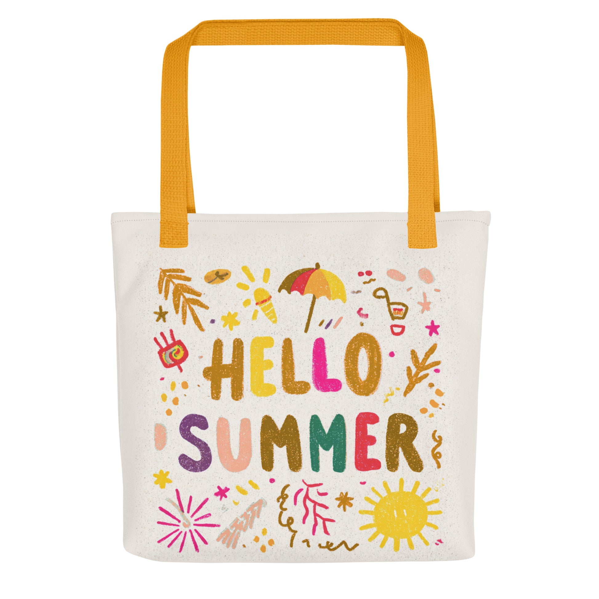 Tote Bag Shopping "HELLO SUMMER" - French Bazar - 8964015_4533