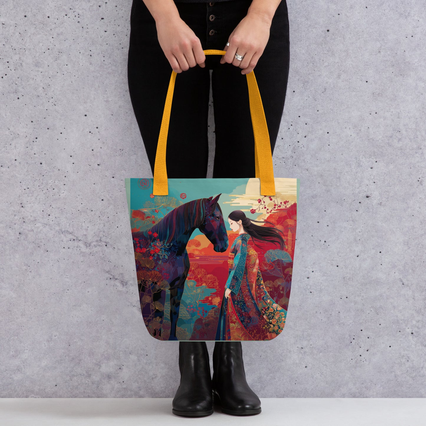 Tote Bag Shopping "MULAN" - French Bazar - 2658060_4533