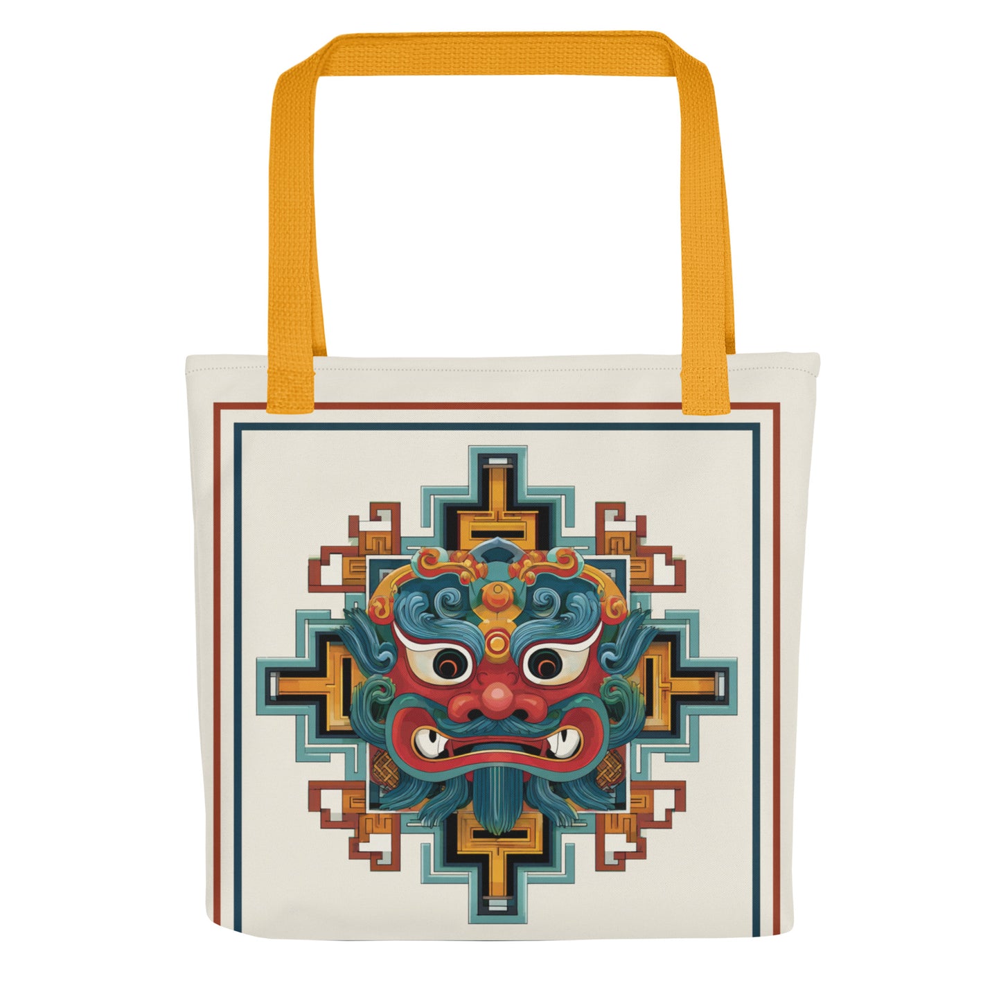 Tote Bag Shopping "MASQUE CHINOIS" - French Bazar - 4425824_4533