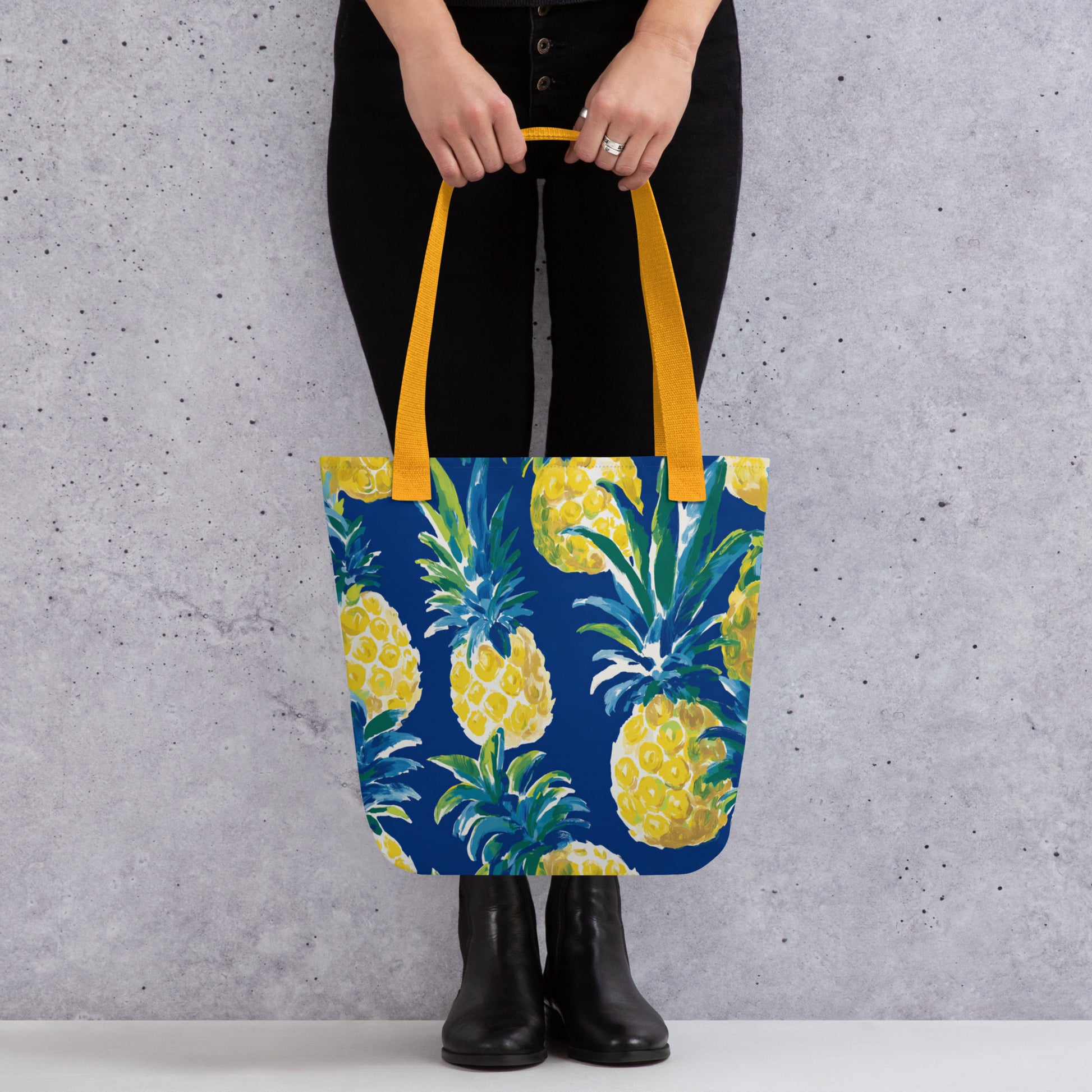 Tote Bag Shopping "ANANAS" - French Bazar - 5289920_4533