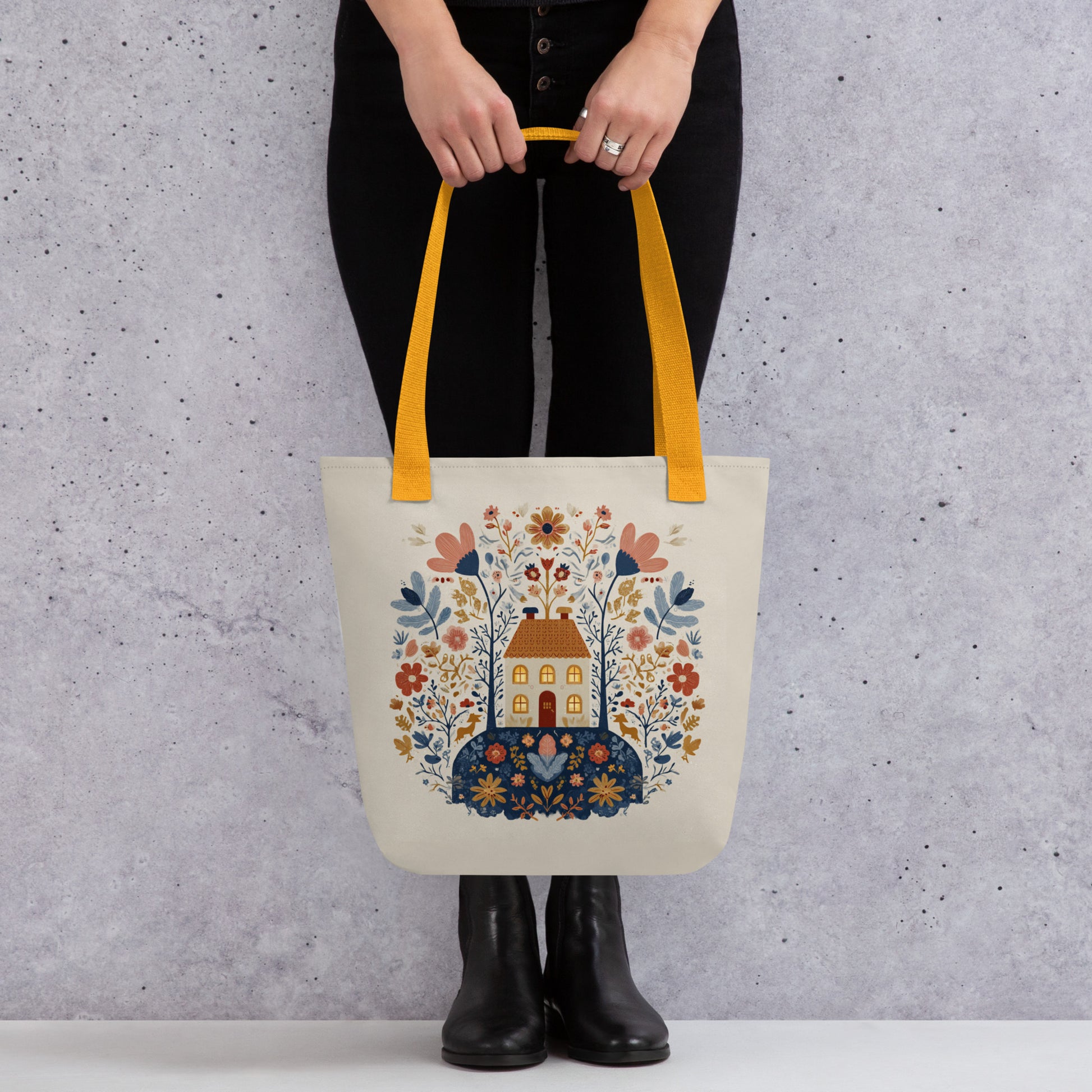 Tote Bag Shopping "SCANDINAVIAN HOME" - French Bazar - 8136605_4533