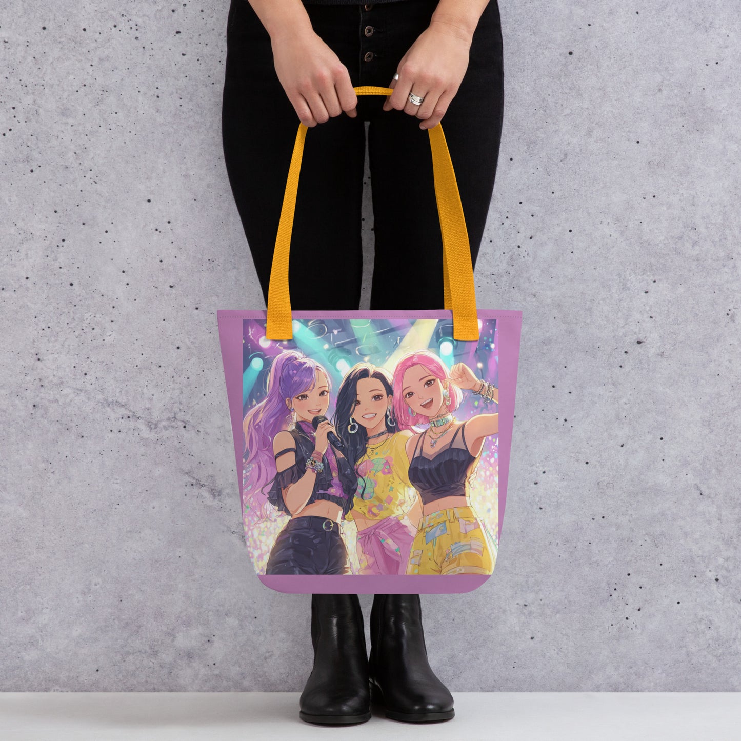 Tote Bag Shopping "K POP" - French Bazar - 4545936_4533