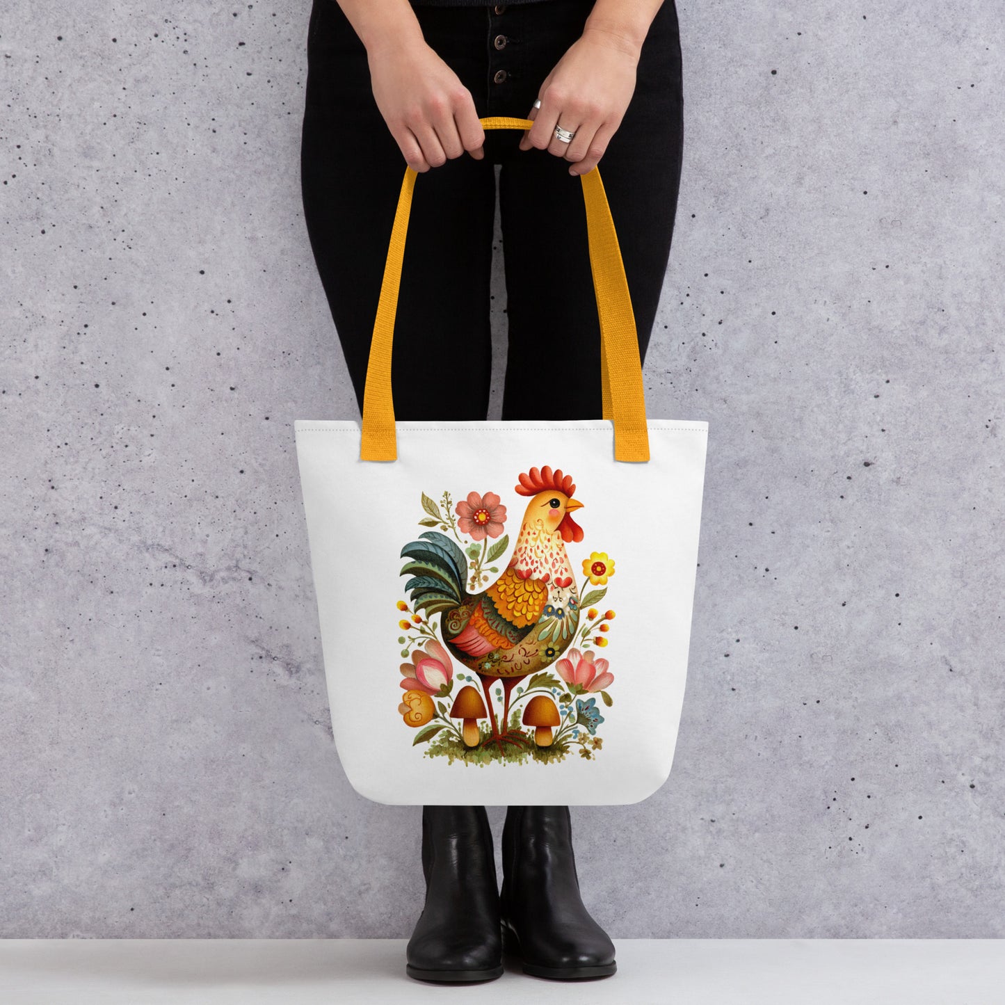 Tote Bag Shopping "ART CHICKEN"
