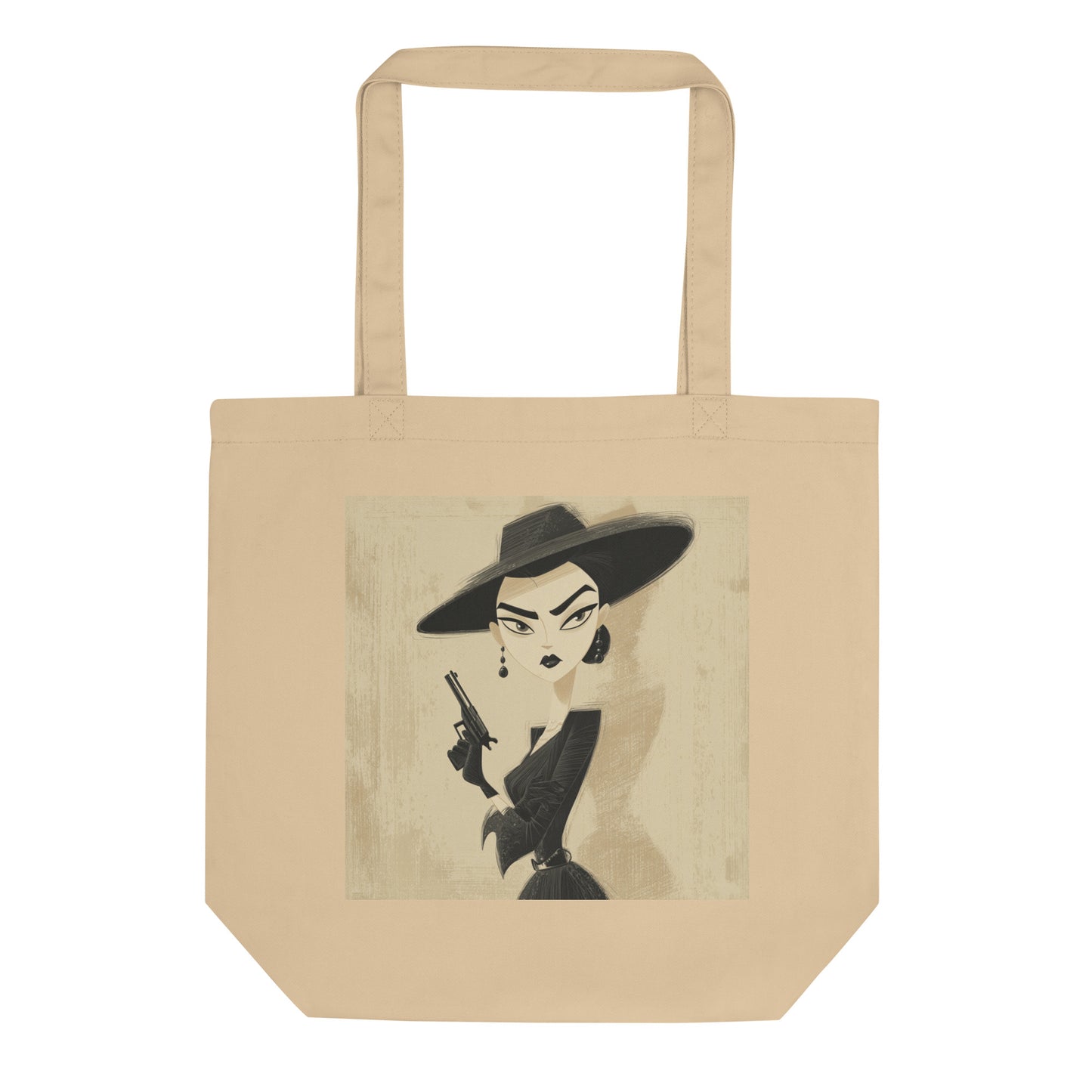 Tote Bag Bio "KILLER WOMAN" - Beige - French Bazar - 7491576_10458