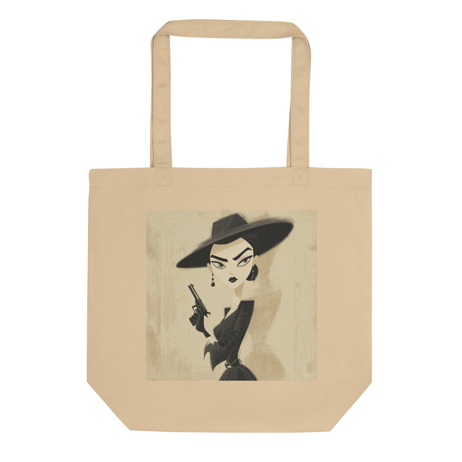 Tote Bag Bio "KILLER WOMAN" - Beige - French Bazar - 7491576_10458