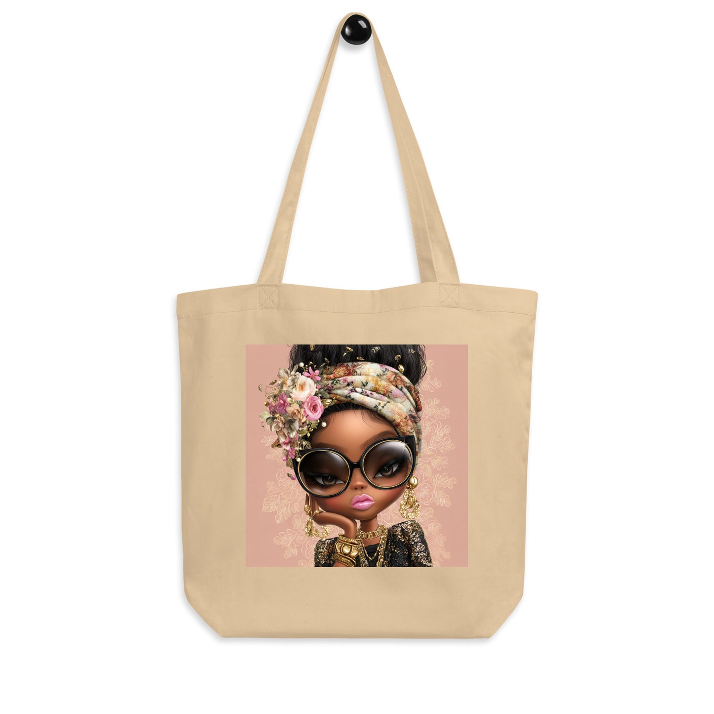 Tote Bag Bio "GIRLY" - Beige - French Bazar - 6495803_10458