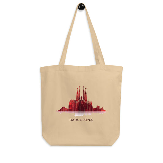 Tote Bag Bio "BARCELONA" - Beige - French Bazar - 9099444_10458