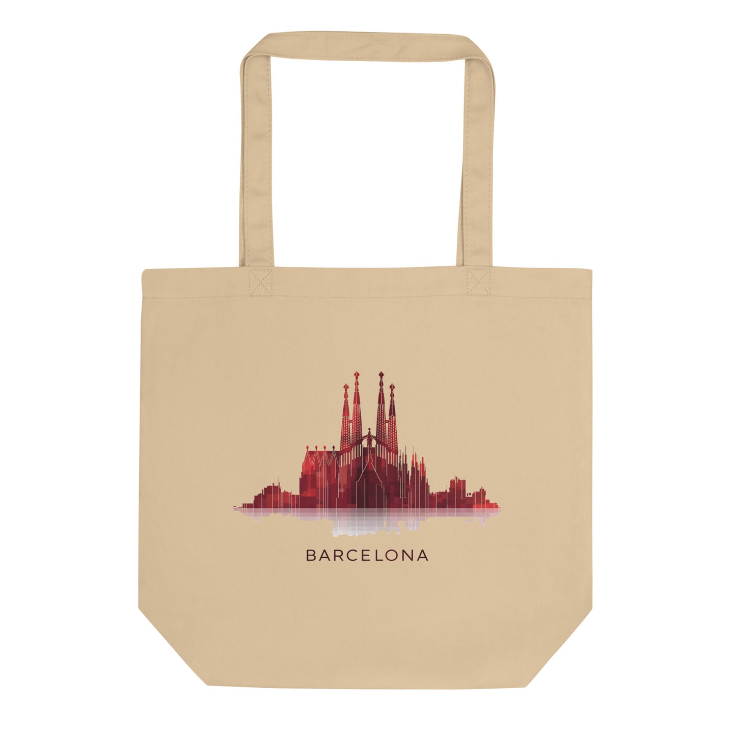 Tote Bag Bio "BARCELONA" - Beige - French Bazar - 9099444_10458