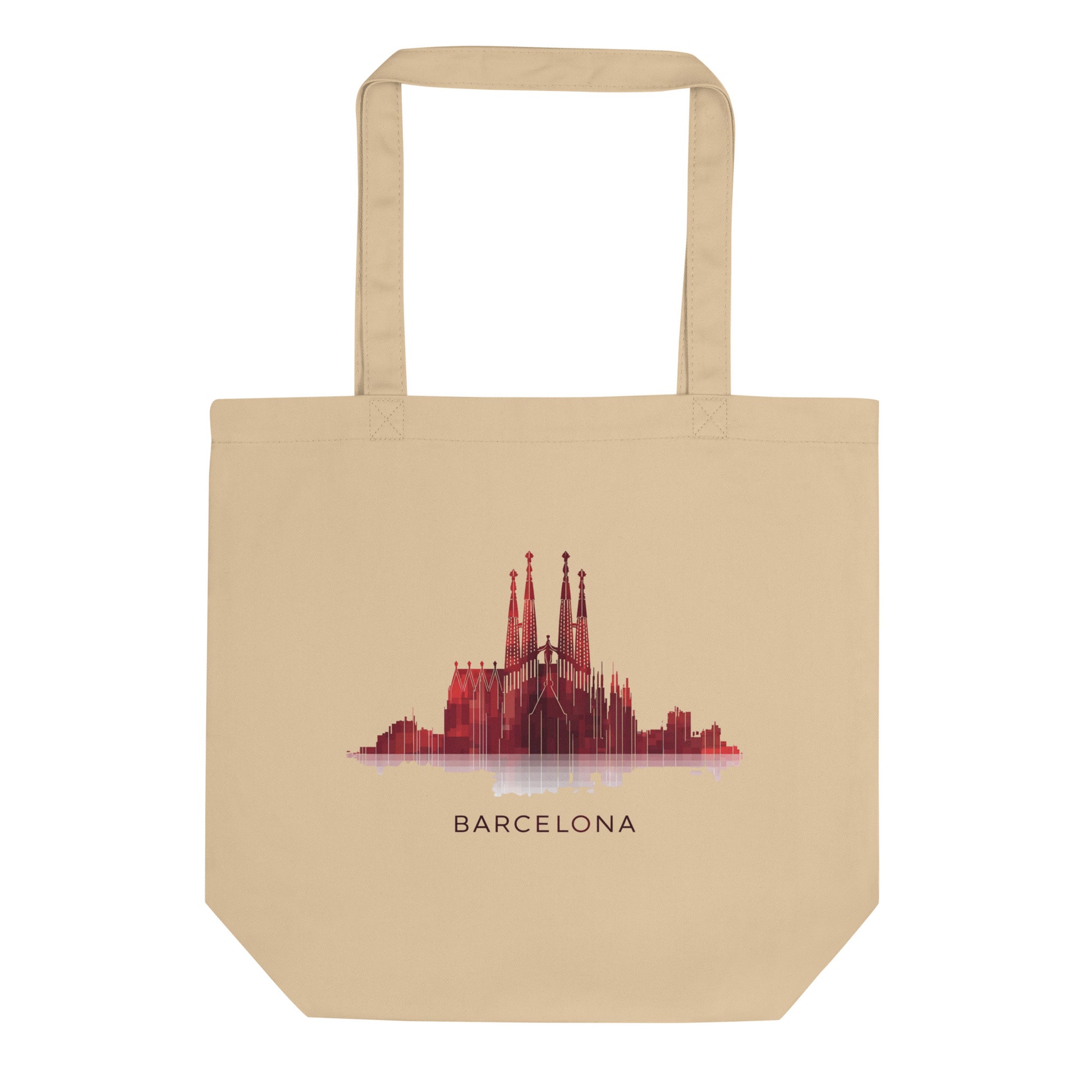 Tote Bag Bio "BARCELONA" - Beige - French Bazar - 9099444_10458