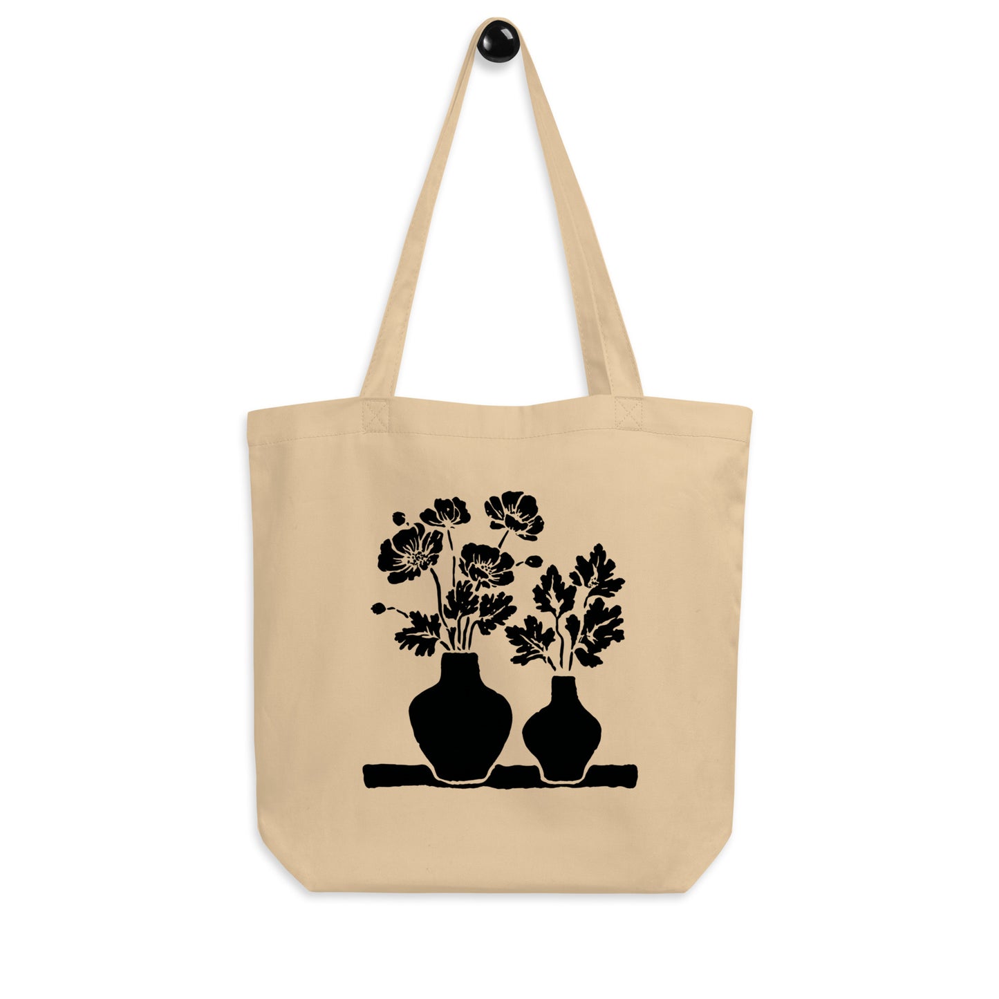 Tote Bag Bio "VASES" - Beige - French Bazar - 2480622_10458